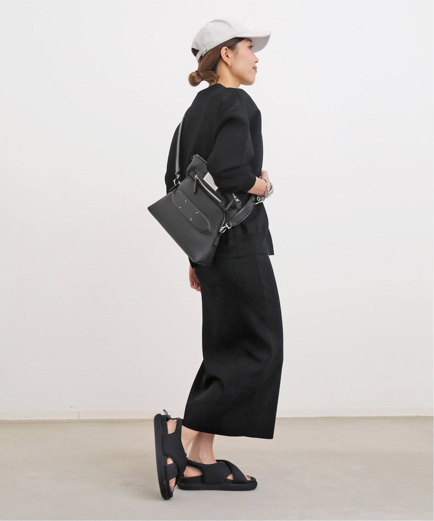 Knit Skirt（ロング・マキシ丈スカート）｜L