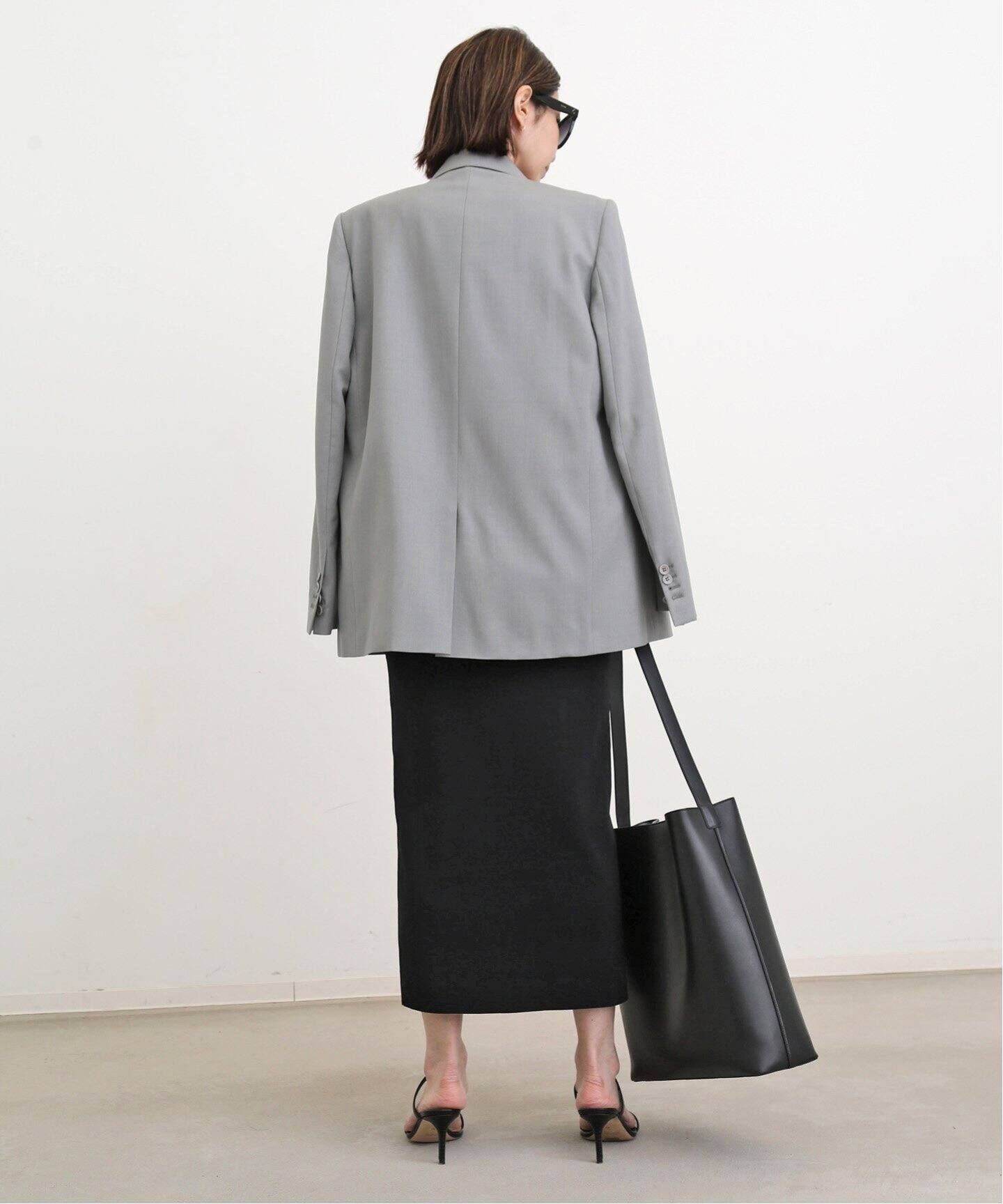 Knit Skirt（ロング・マキシ丈スカート）｜L 