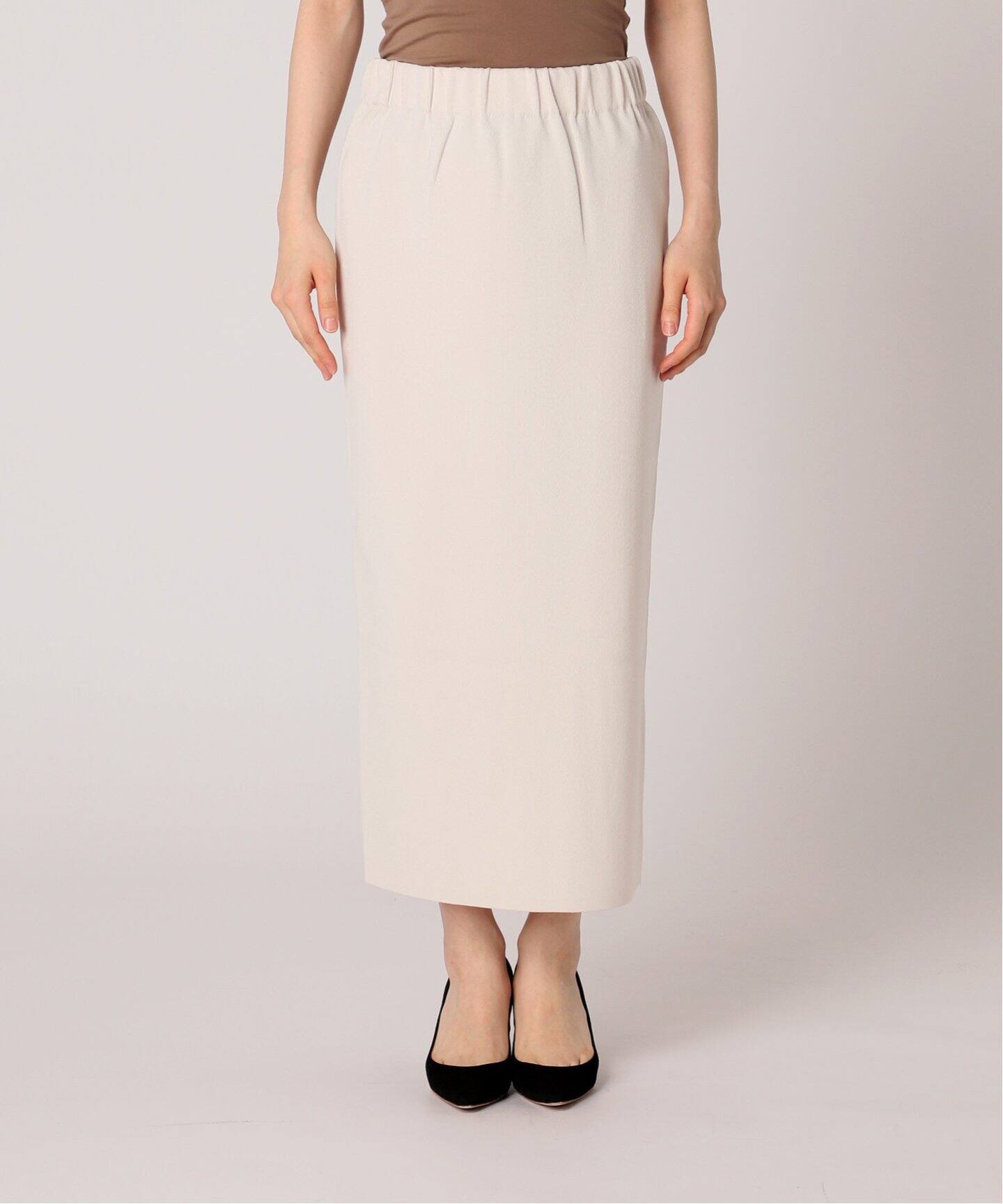 Knit Skirt（ロング・マキシ丈スカート）｜L 