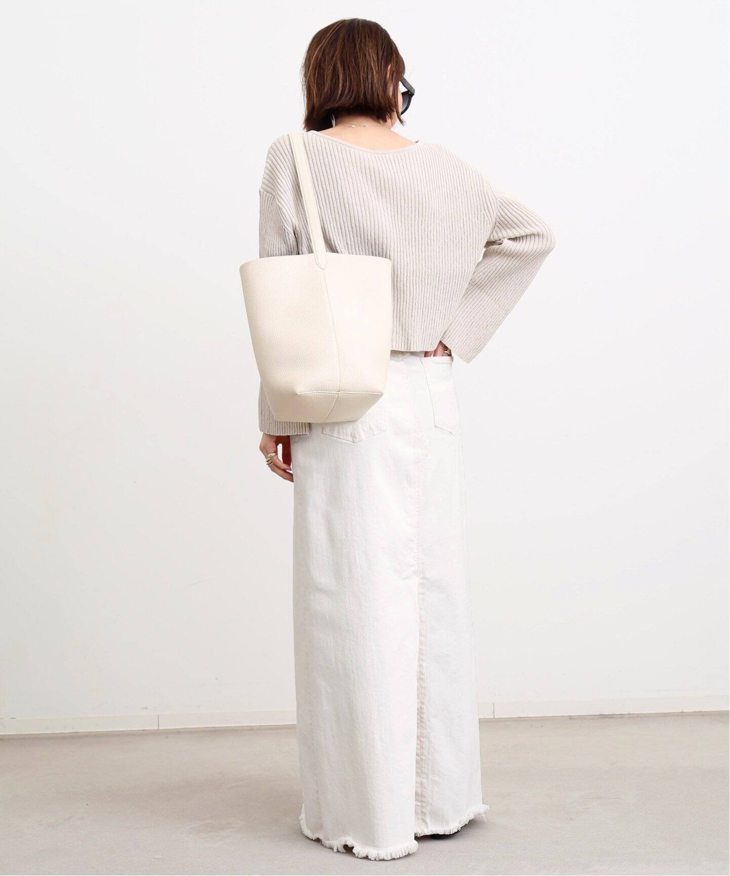 GOOD GRIEF！/グッドグリーフ】CUT OFF HEM LONG SKIRT（ロング 