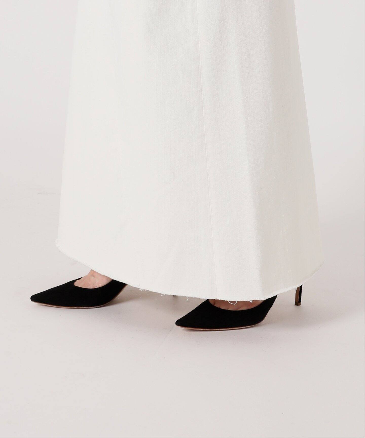 GOOD GRIEF！/グッドグリーフ】CUT OFF HEM LONG SKIRT（ロング 