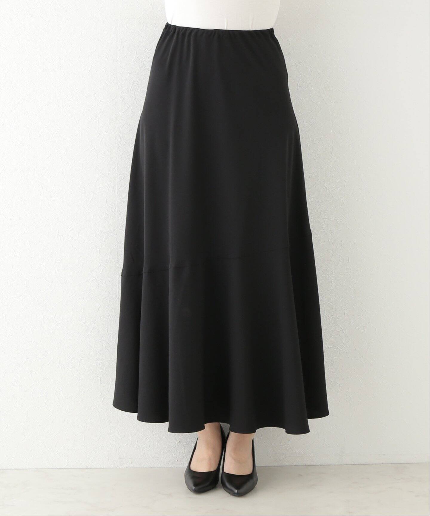 Bias Flare Skirt（ロング・マキシ丈スカート）｜L