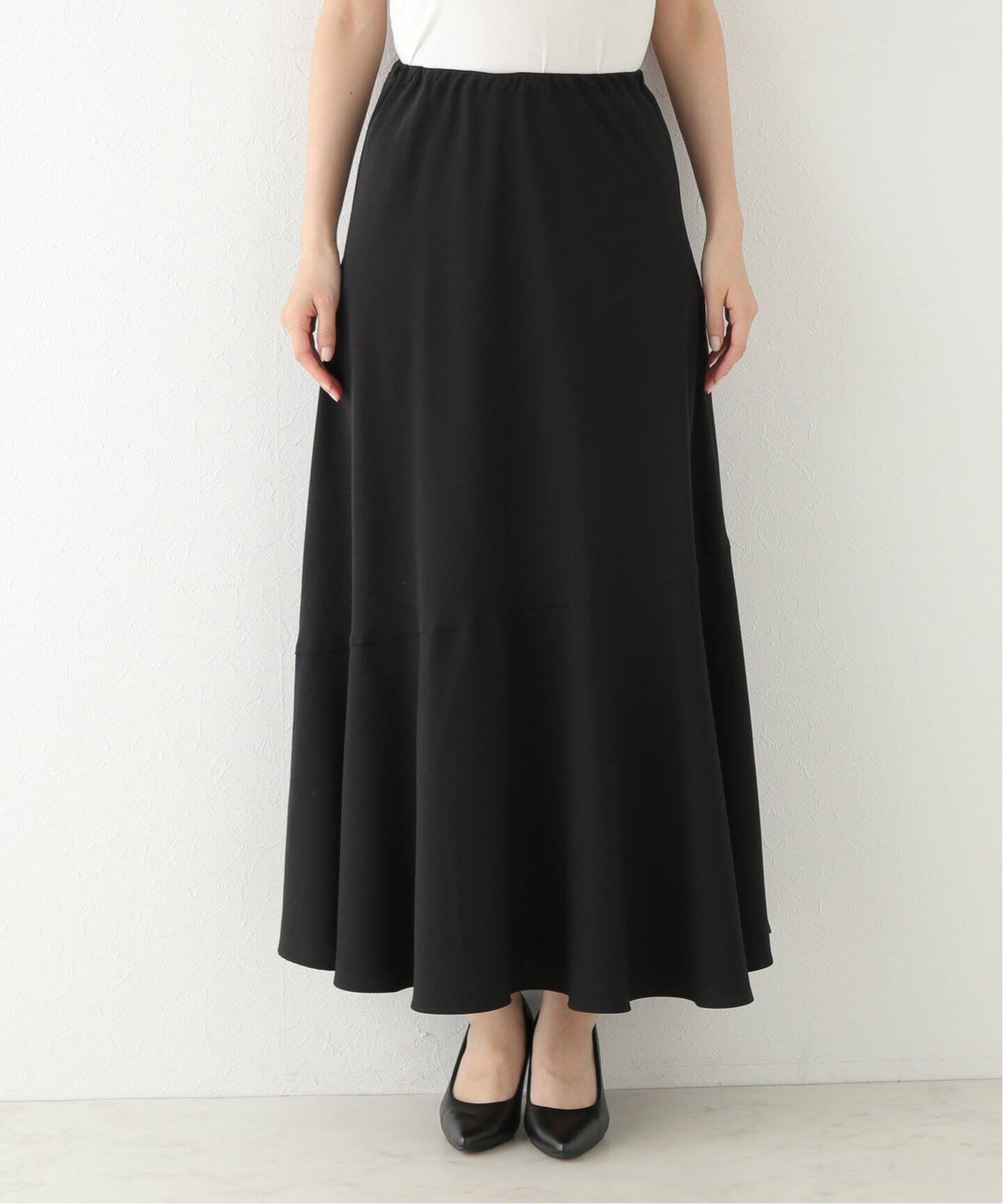 Bias Flare Skirt（ロング・マキシ丈スカート）｜L 