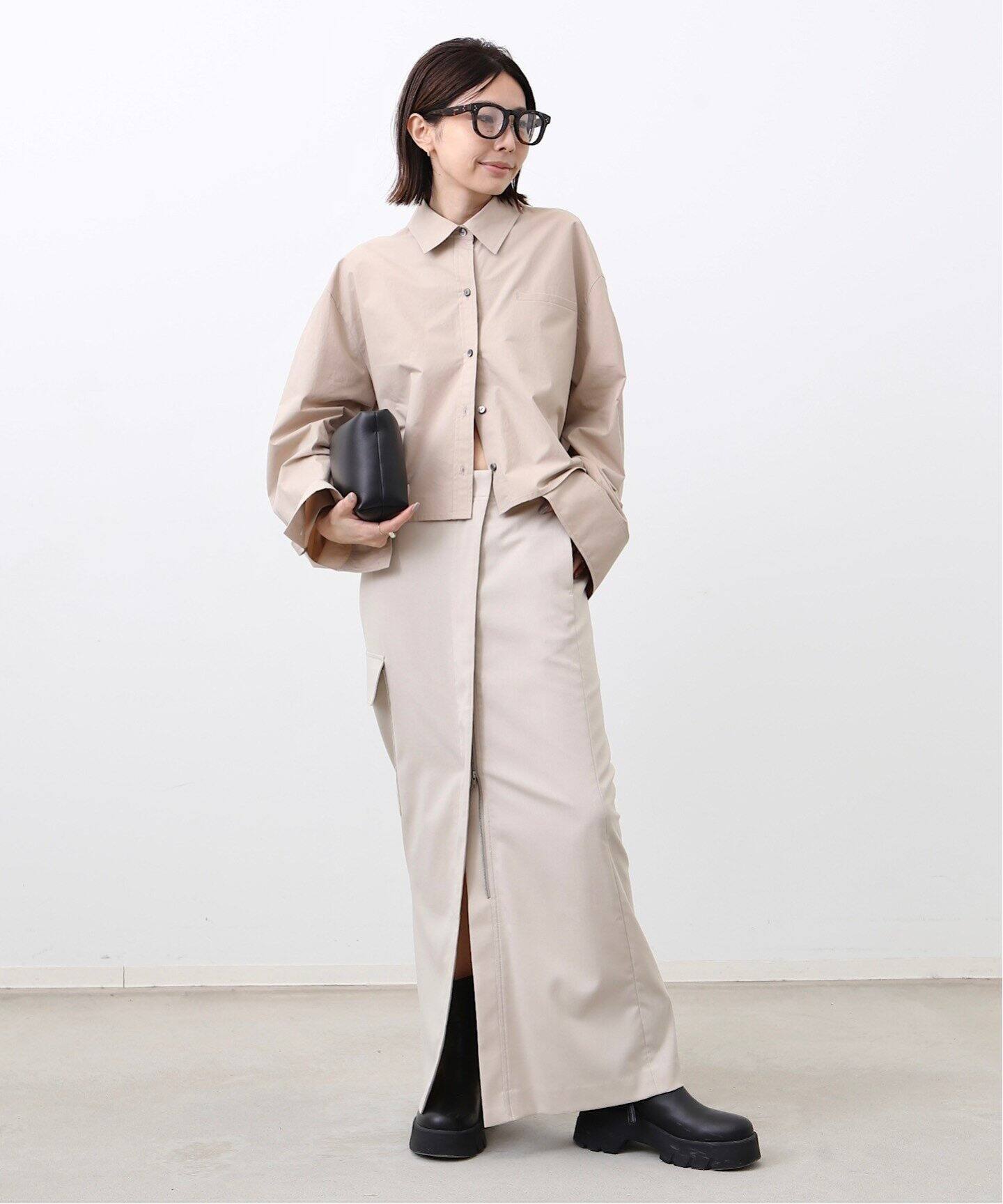 アパルトモン【CIOTA / 朽ちる シオタ】Cargo Maxi Skirt 