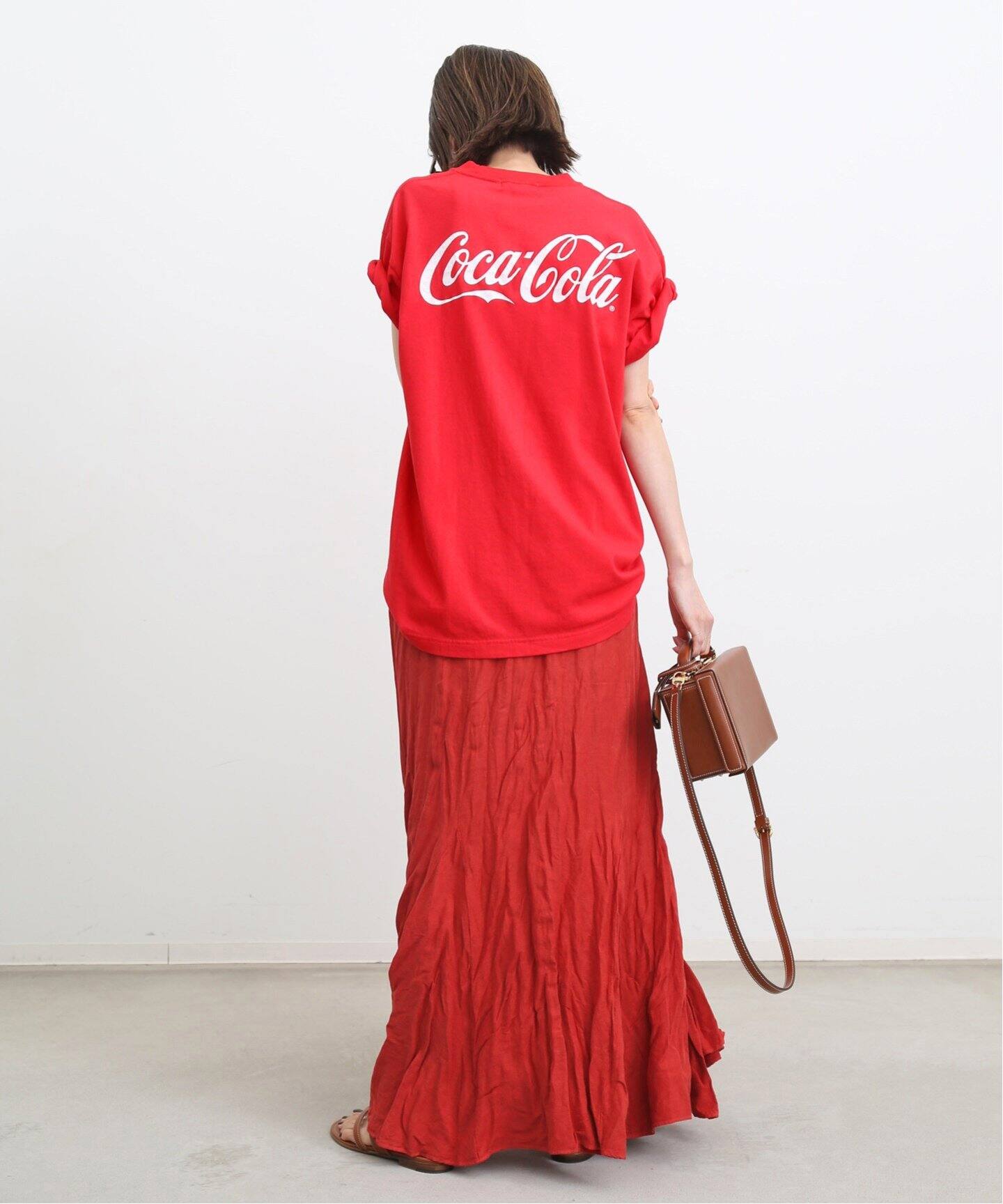 Col Pierrot /コル ピエロ】リネンレーヨンマチスカート（ロング  