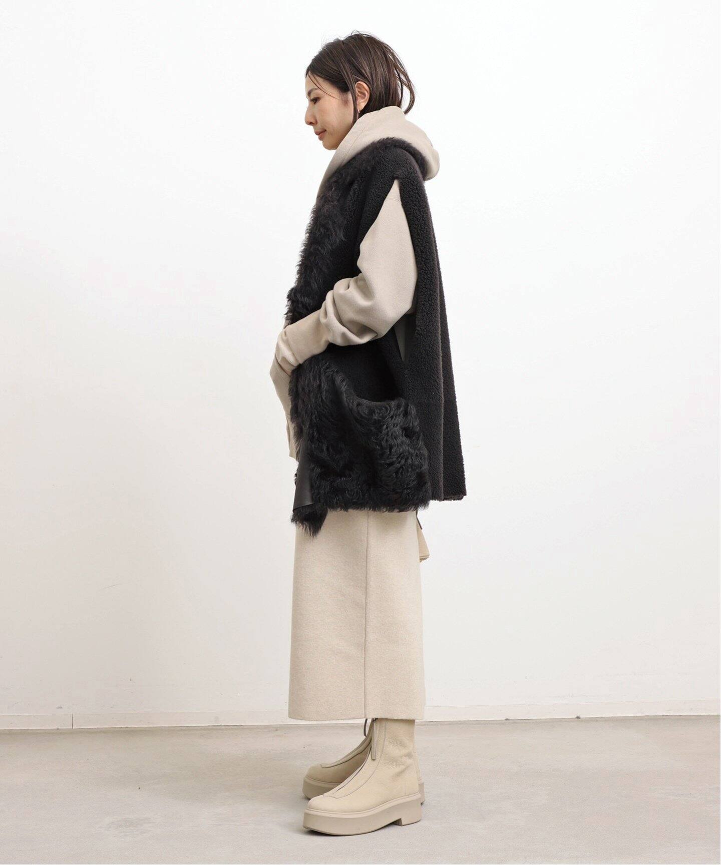 Knit Skirt（その他スカート）｜L