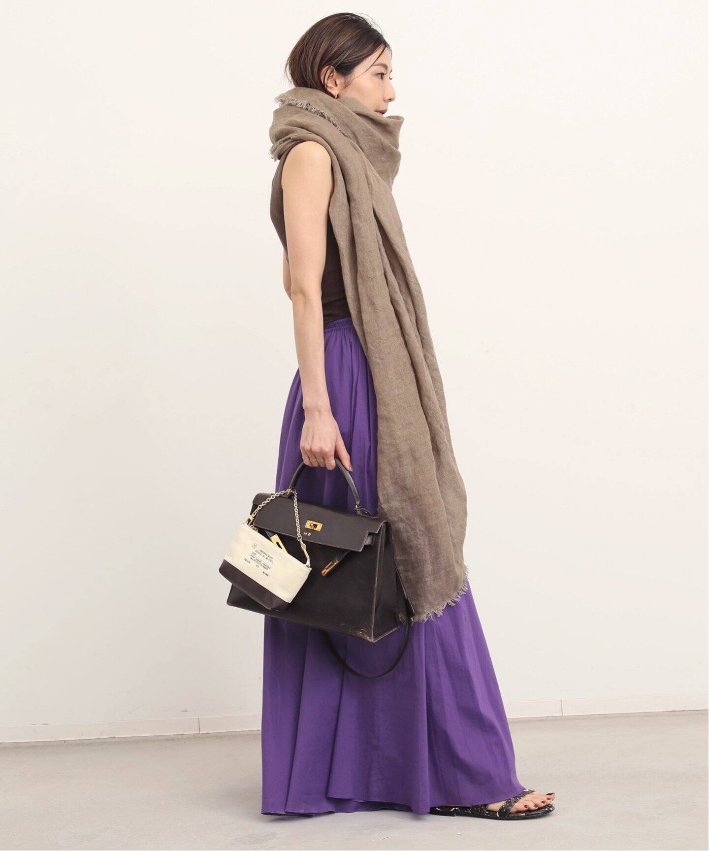 INDRESS/インドレス】2way Dress（ロング・マキシ丈スカート）｜L 