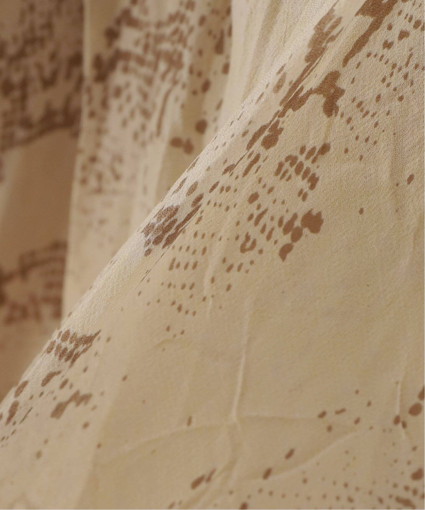 MES DEMOISELLES/メドモアゼル】PYTHON SKIRT（ロング・マキシ丈  