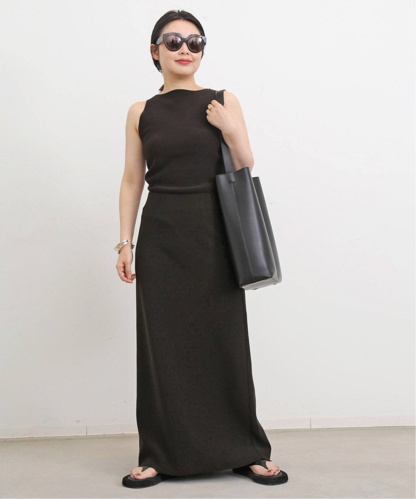 BIRROT/ビロット】LONG SKIRT（ロング・マキシ丈スカート）｜L  