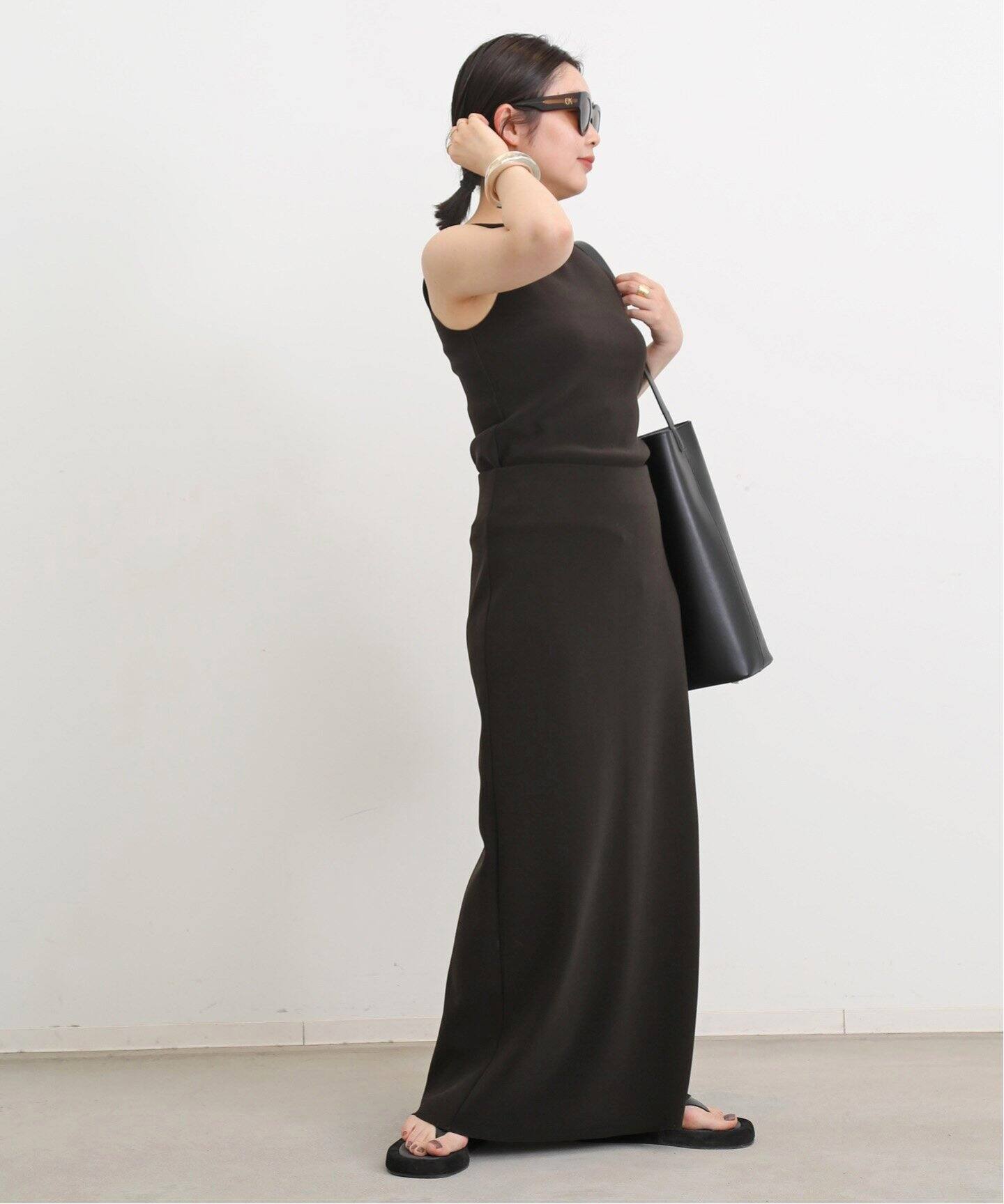 BIRROT/ビロット】LONG SKIRT（ロング・マキシ丈スカート）｜L 