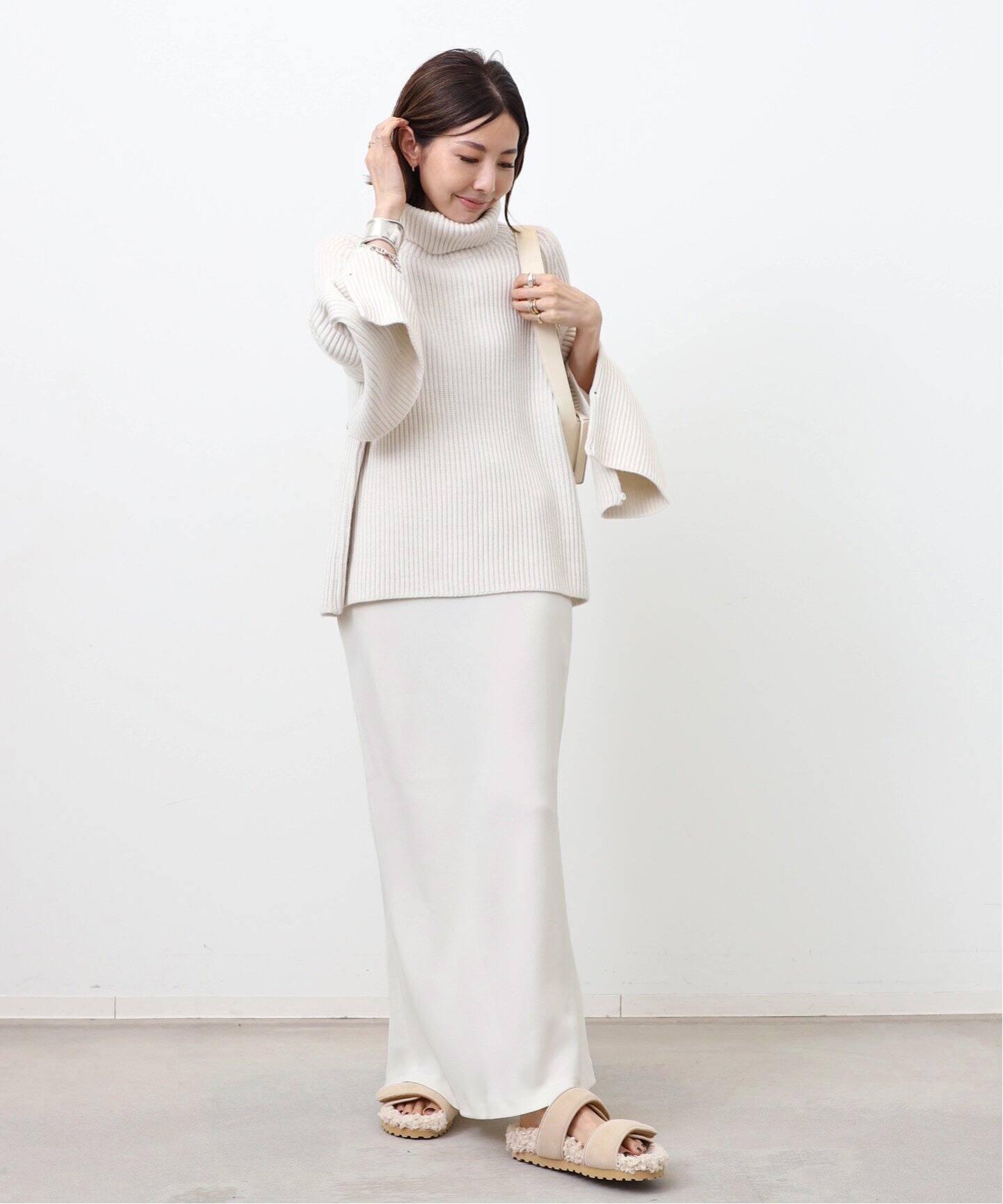 MARK KENLY DOMINO TAN/マークケンリードミノタン】 NOELEE SKIRT 