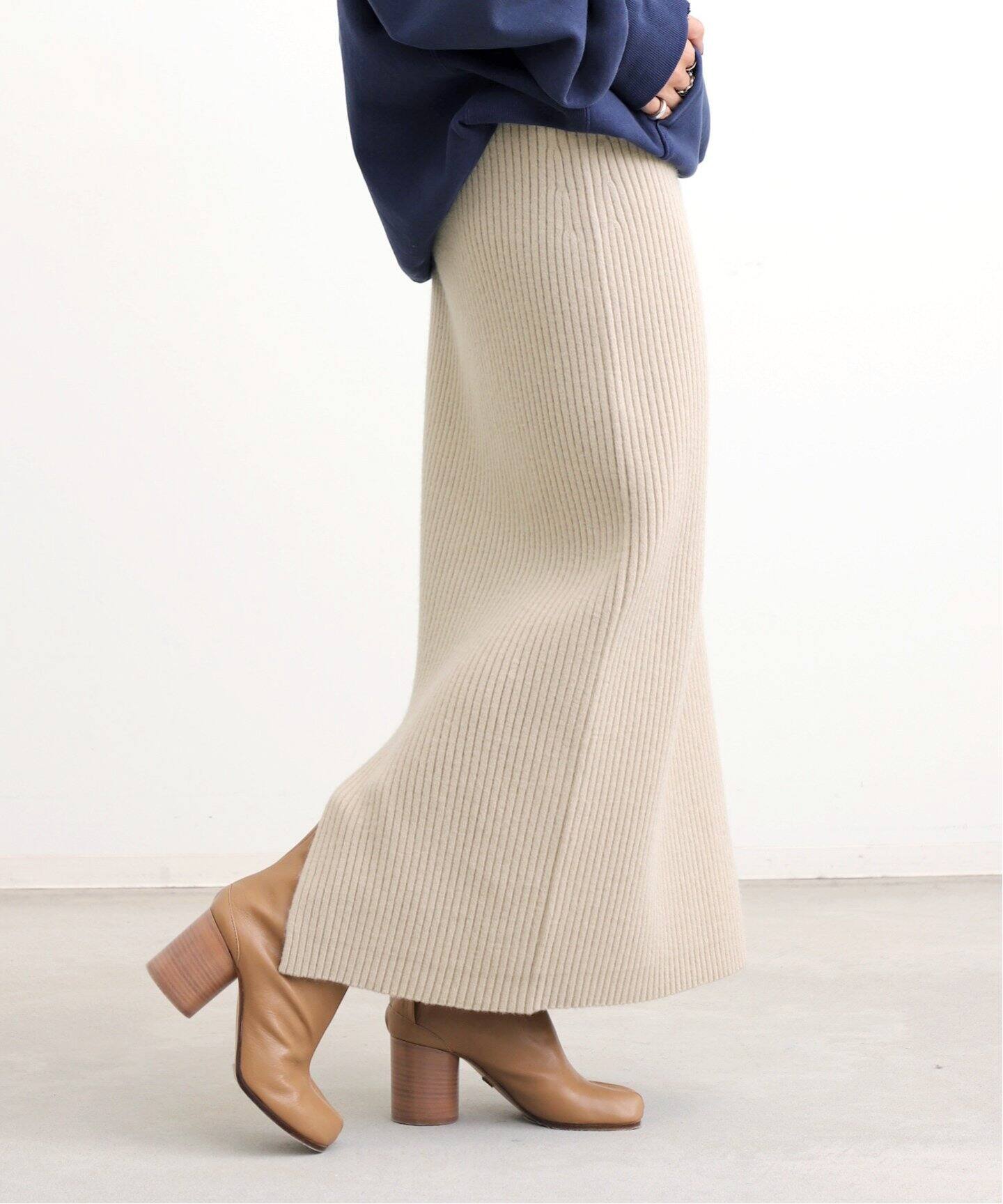 LAUREN MANOOGIAN/ローレン マヌージアン】 RIB TUBE SKIRT（その他  