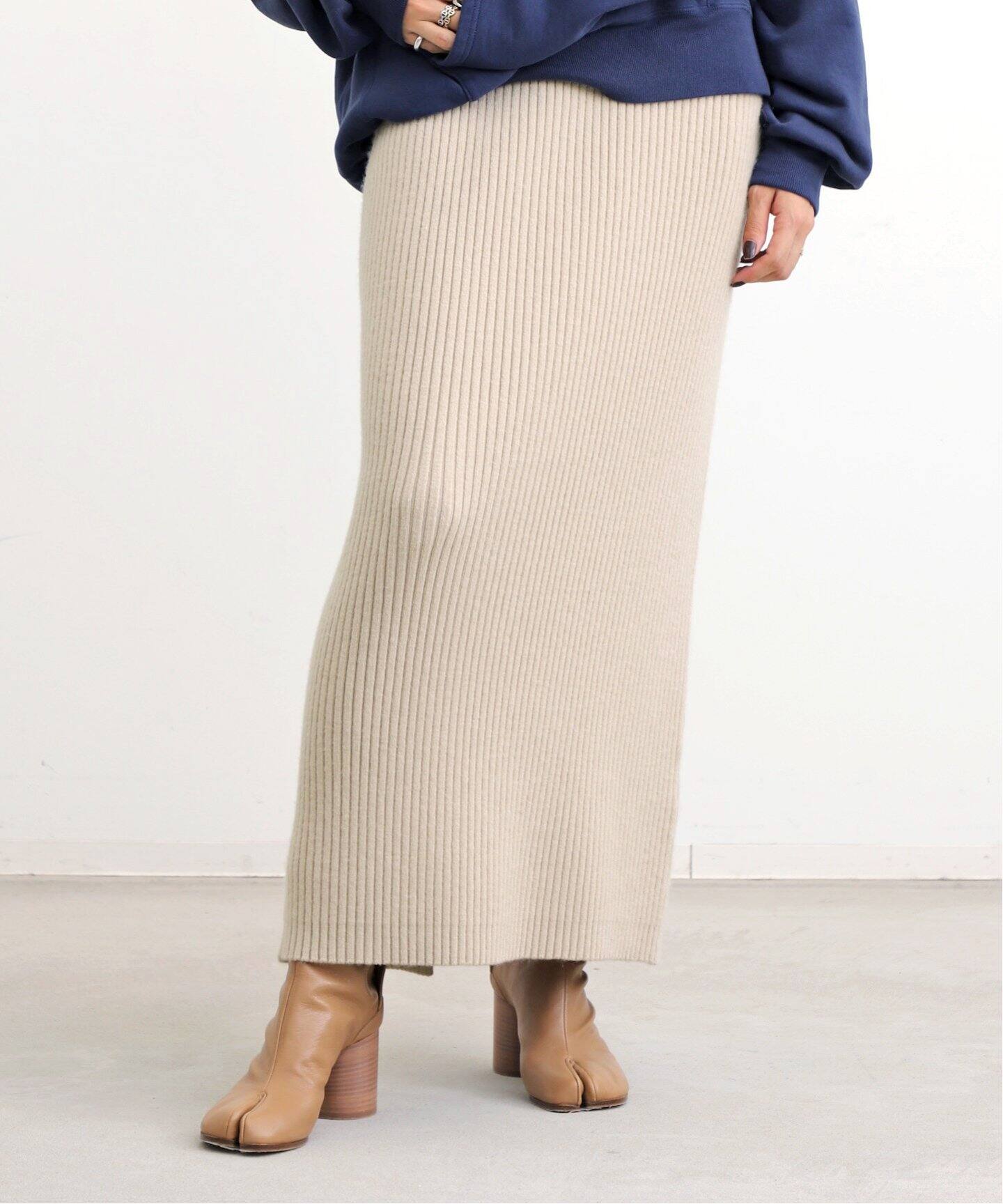 LAUREN MANOOGIAN/ローレン マヌージアン】 RIB TUBE SKIRT（その他 
