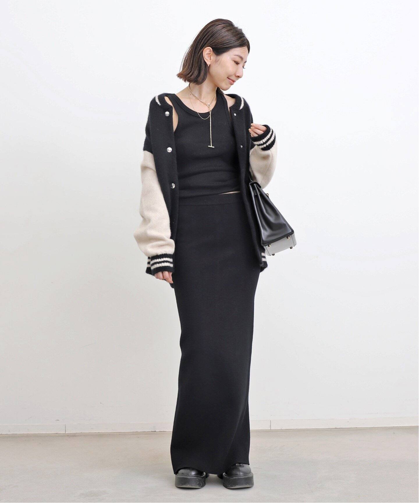 LANEUS/ラネウス】 LONG SKIRT（ロング・マキシ丈スカート）｜L 