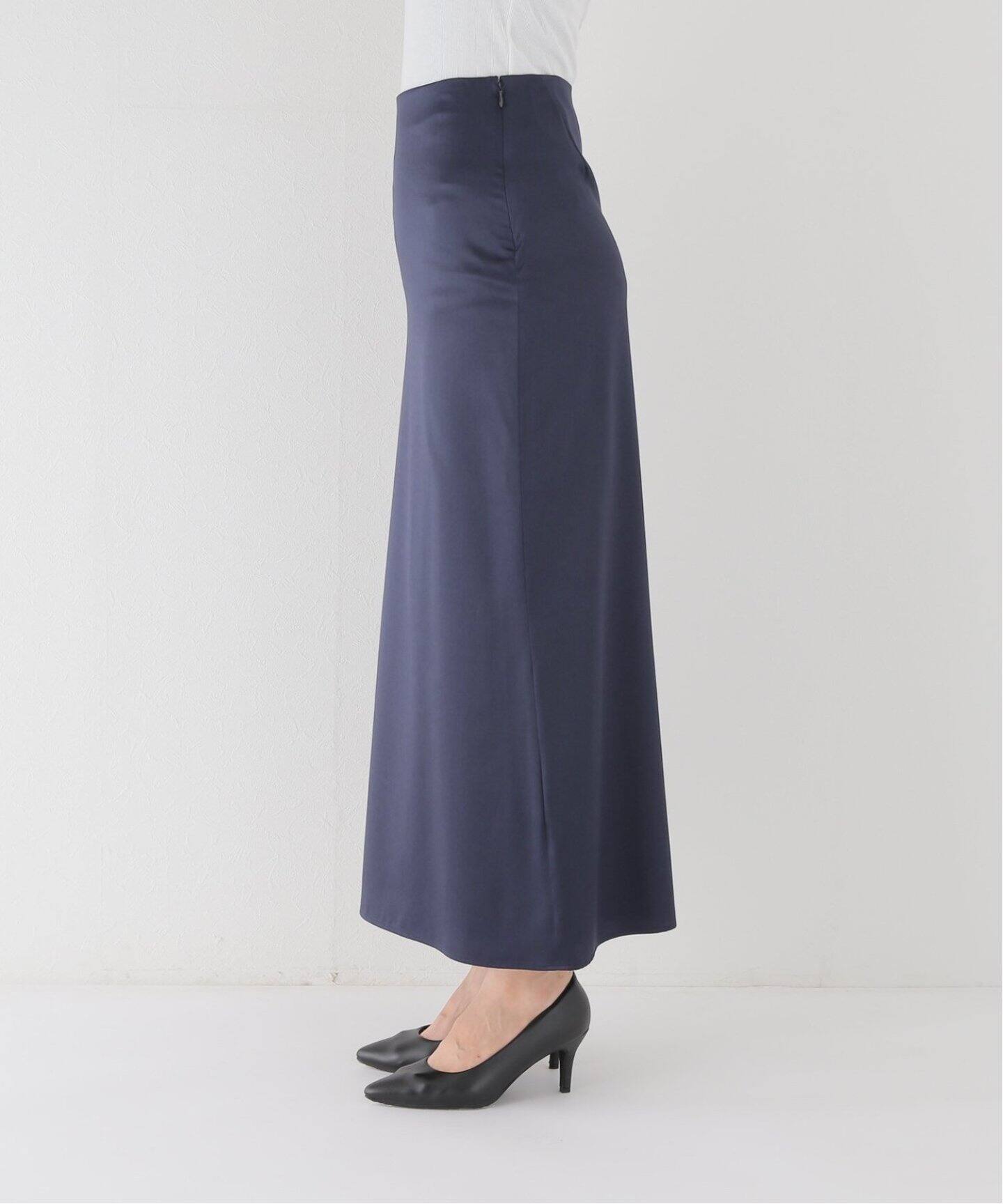 MADISON BLUE/マディソン ブルー】 I-LINE SK STRETCH-SILK SATI 