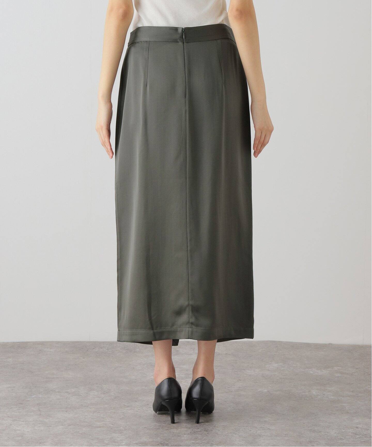 TOTEME/トーテム】 SATIN MID SKIRT（その他スカート）｜L
