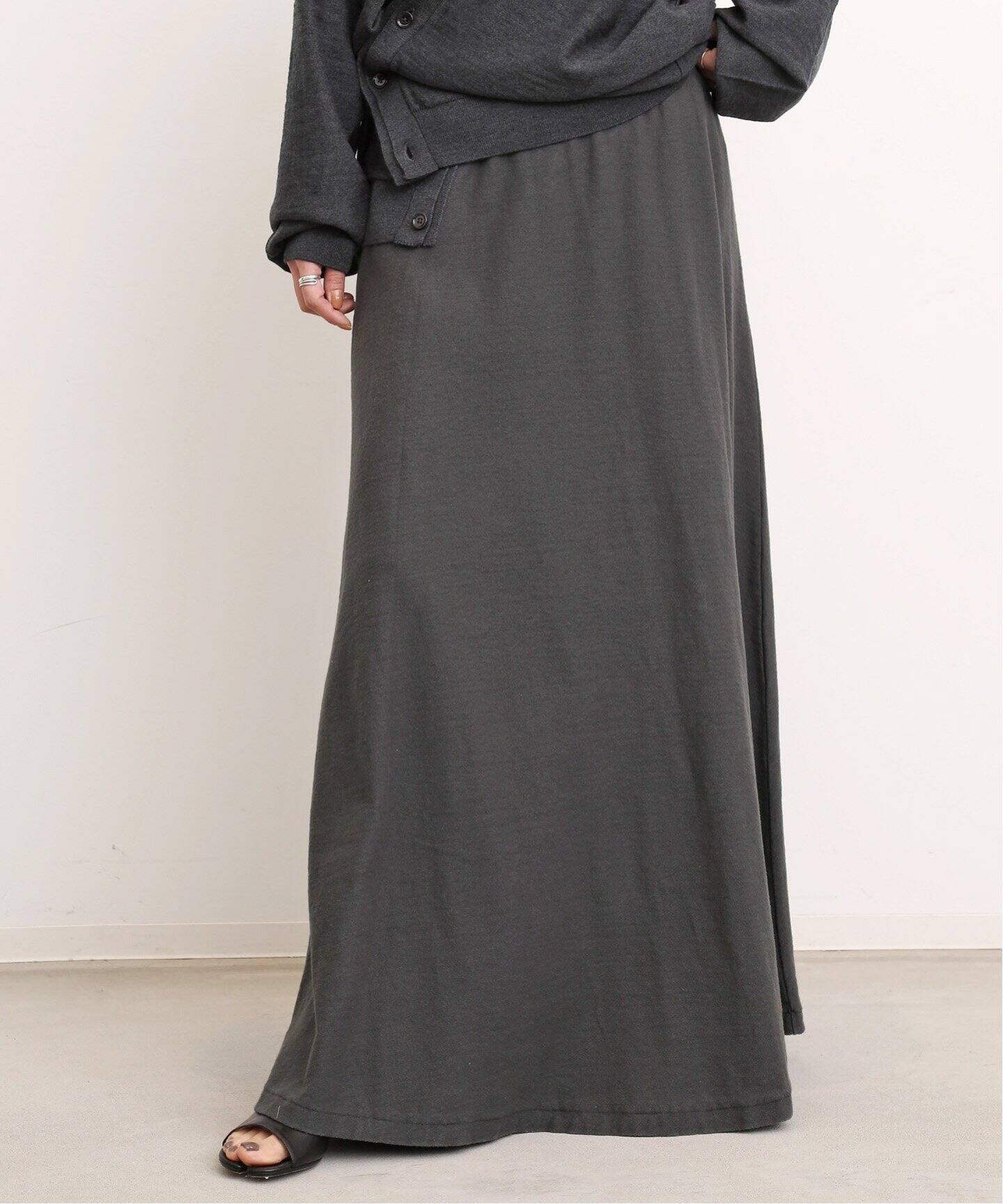 GREYCHORD/グレーコード】LONG SKIRT（ロング・マキシ丈スカート）｜L  