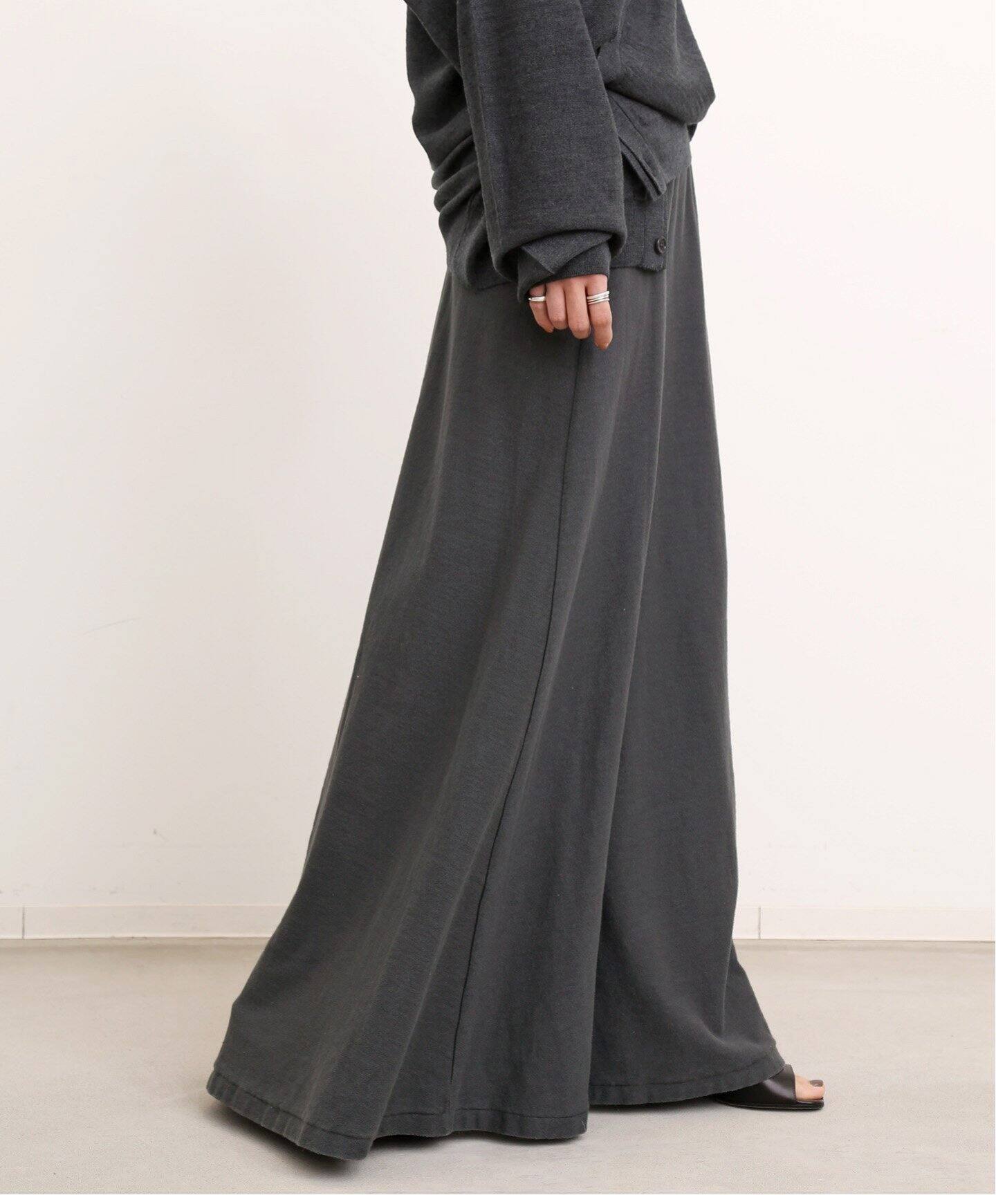 GREYCHORD/グレーコード】LONG SKIRT（ロング・マキシ丈スカート）｜L  