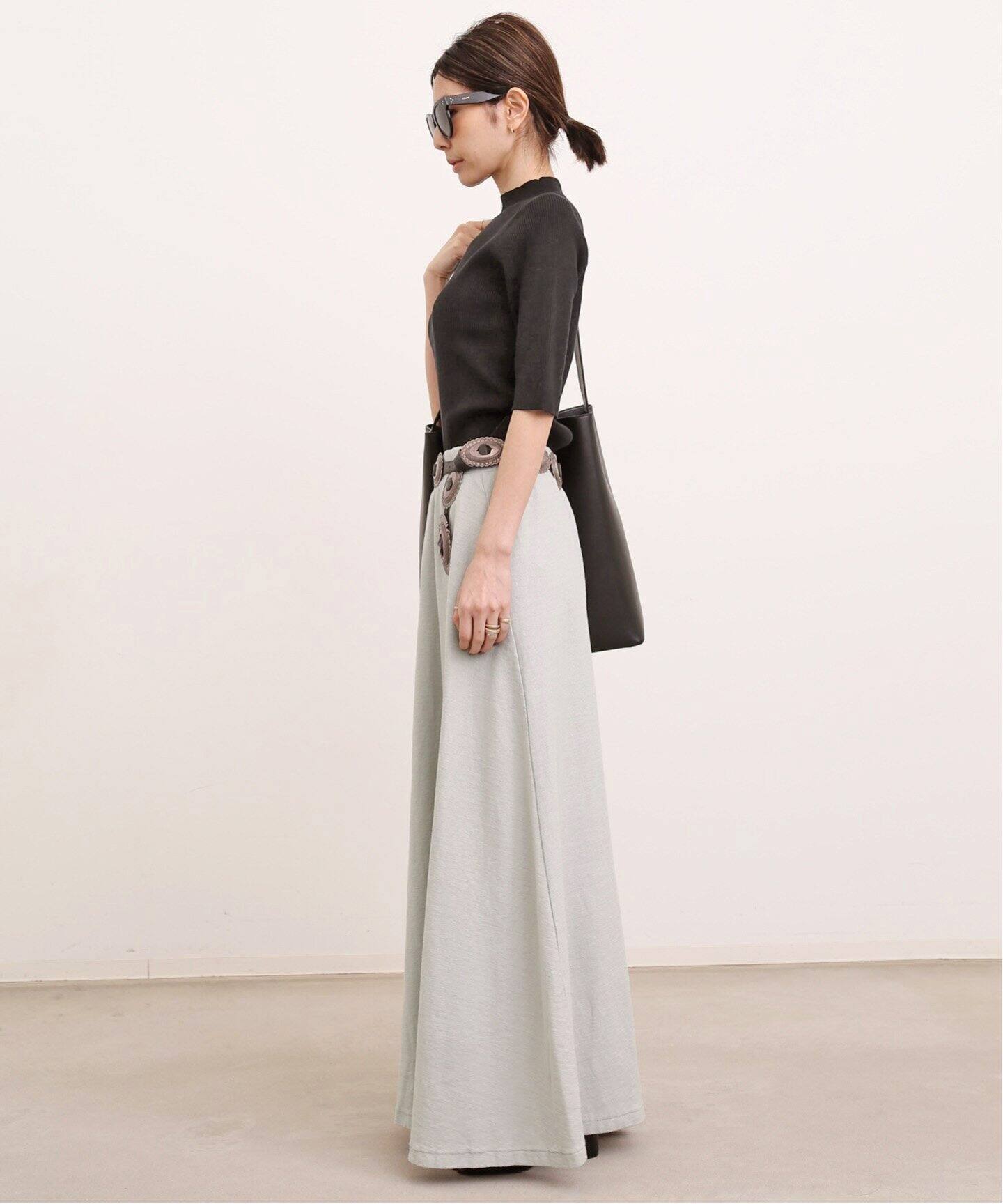 GREYCHORD/グレーコード】LONG SKIRT（ロング・マキシ丈スカート）｜L  