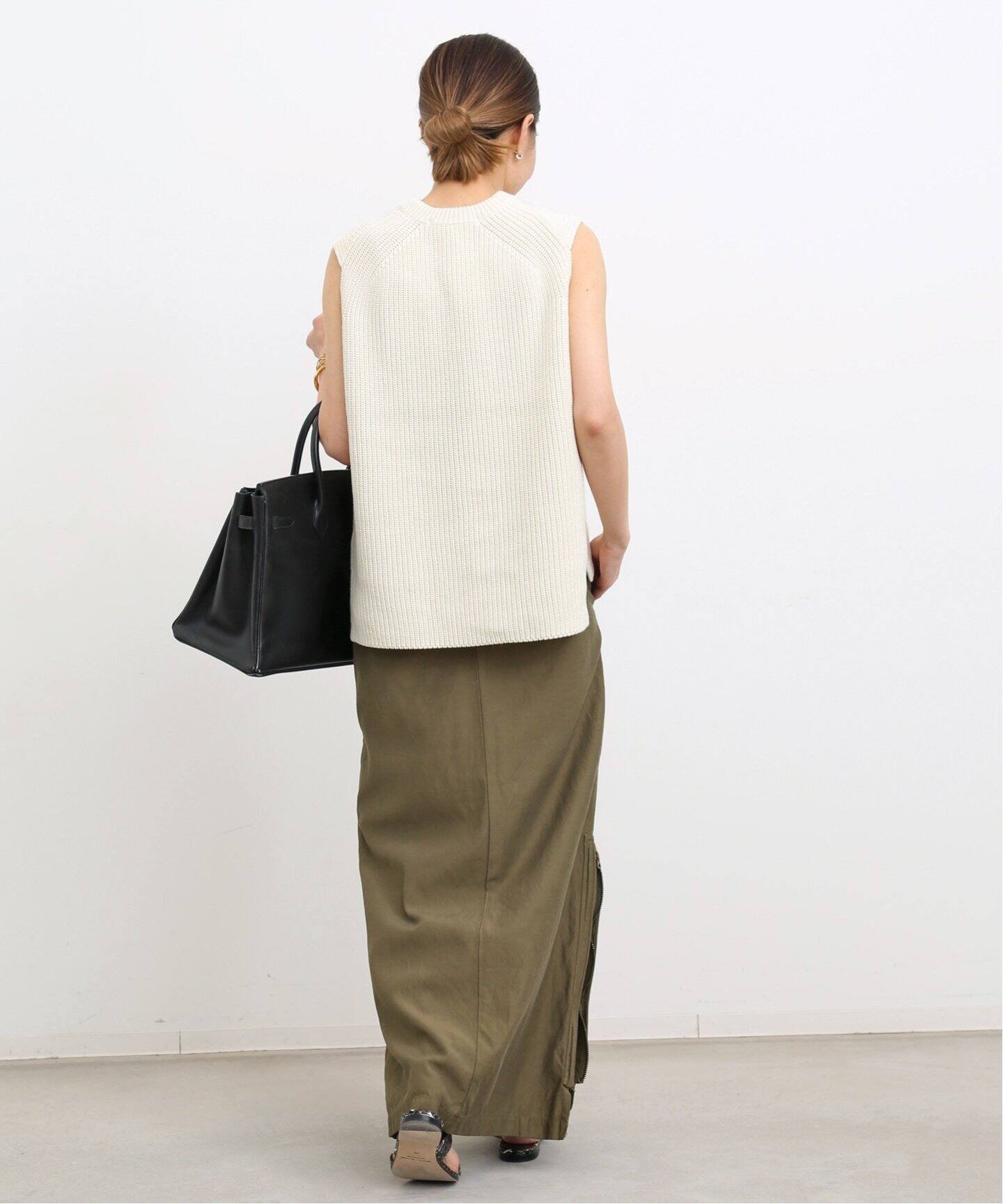 REMI RELIEF/レミレリーフ】Military Maxi Skirt（ロング・マキシ丈  