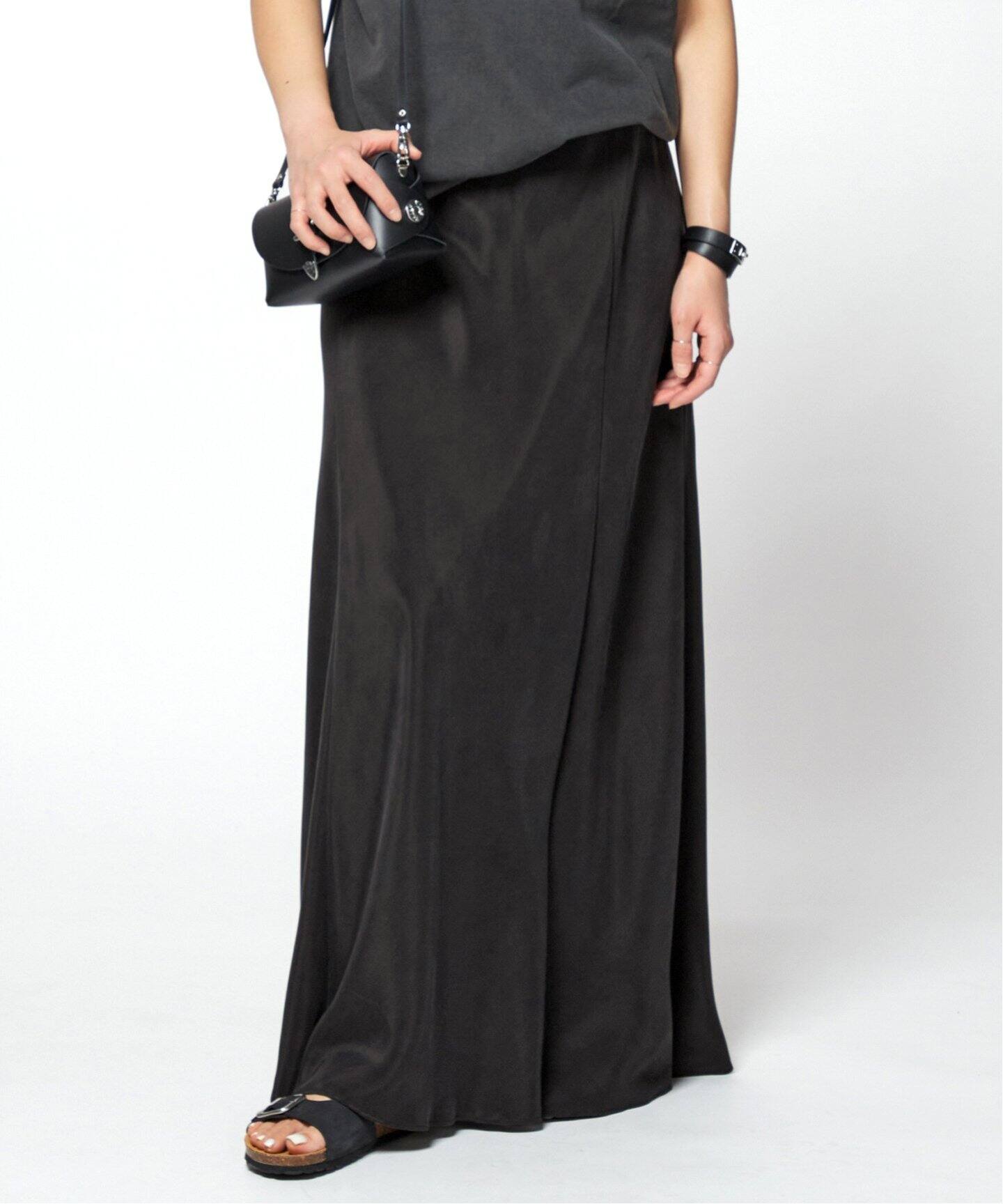 フィブリルキュプラスカート（ロング・マキシ丈スカート）｜AP STUDIO  