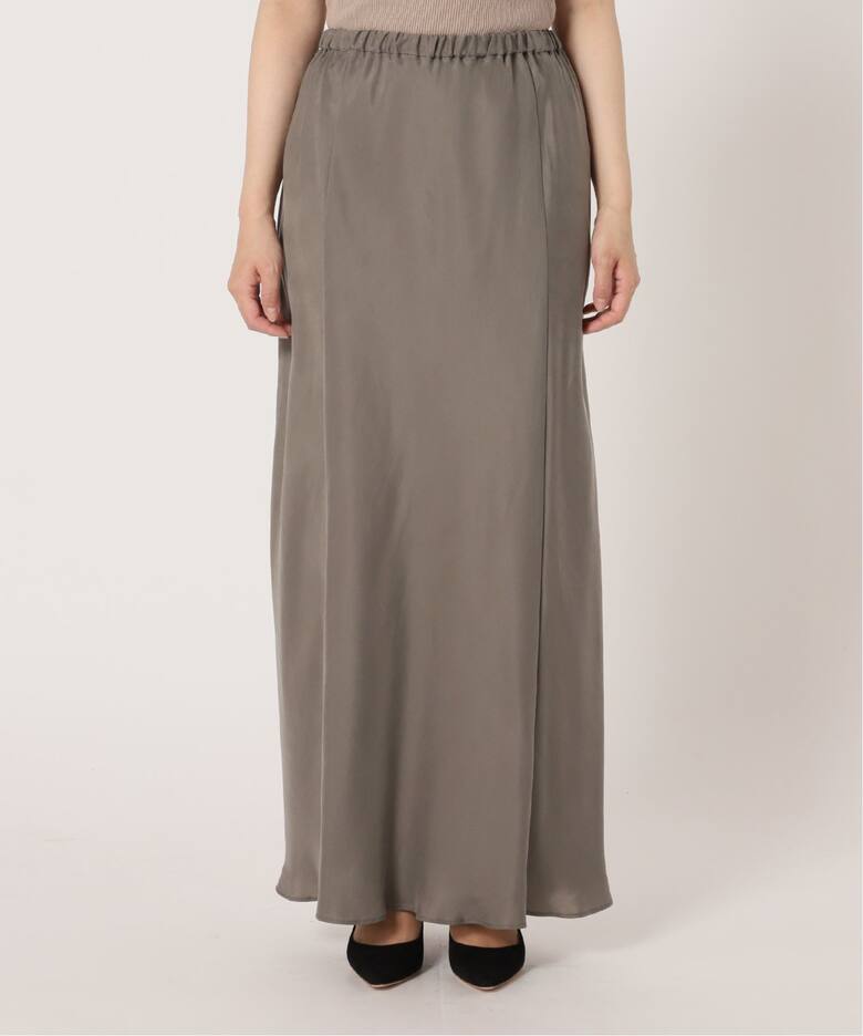 追加》フィブリルキュプラスカート（ロング・マキシ丈スカート）｜AP  