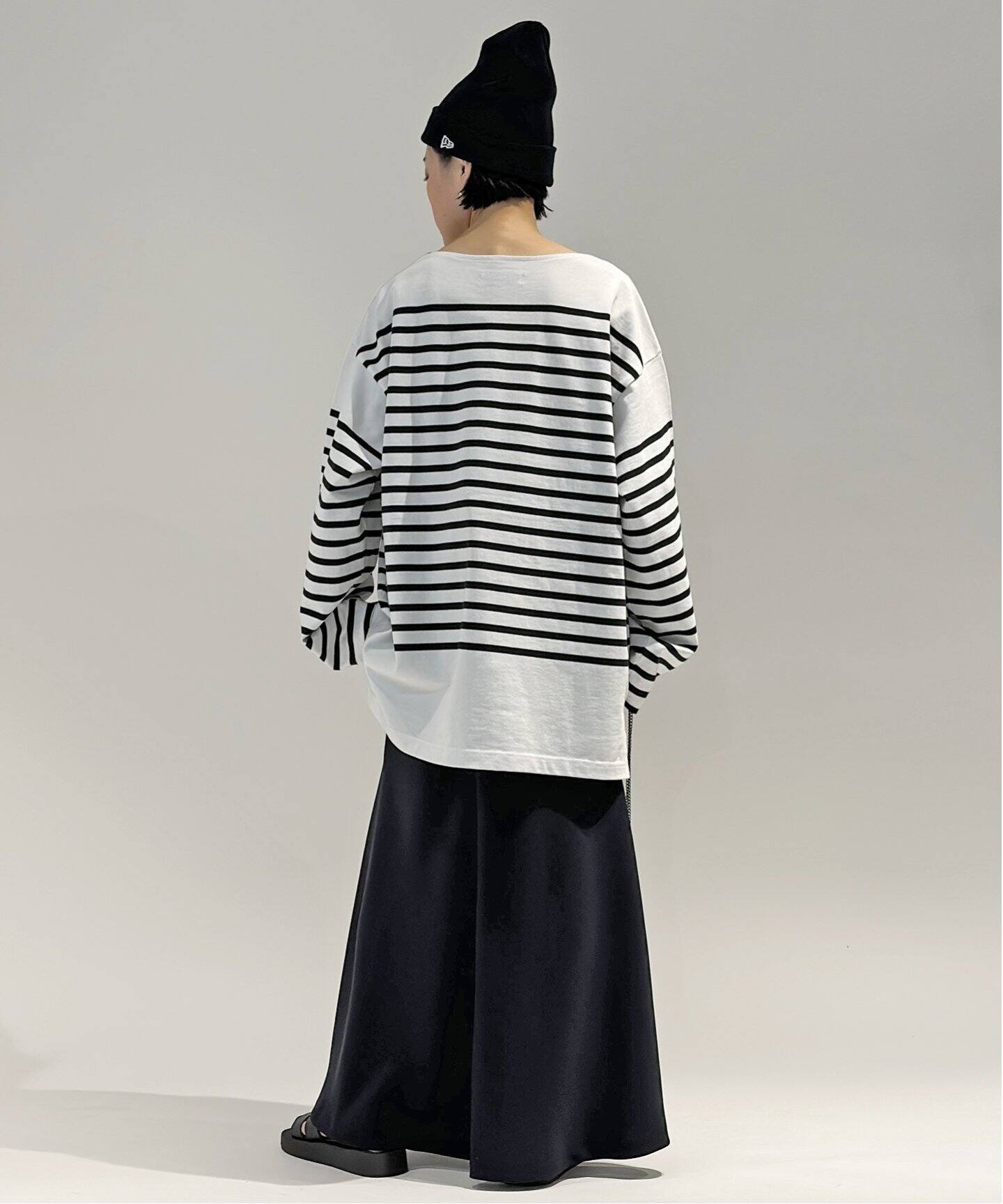 追加》SCENTOF ツイルフレアスカート（ロング・マキシ丈スカート）｜AP  