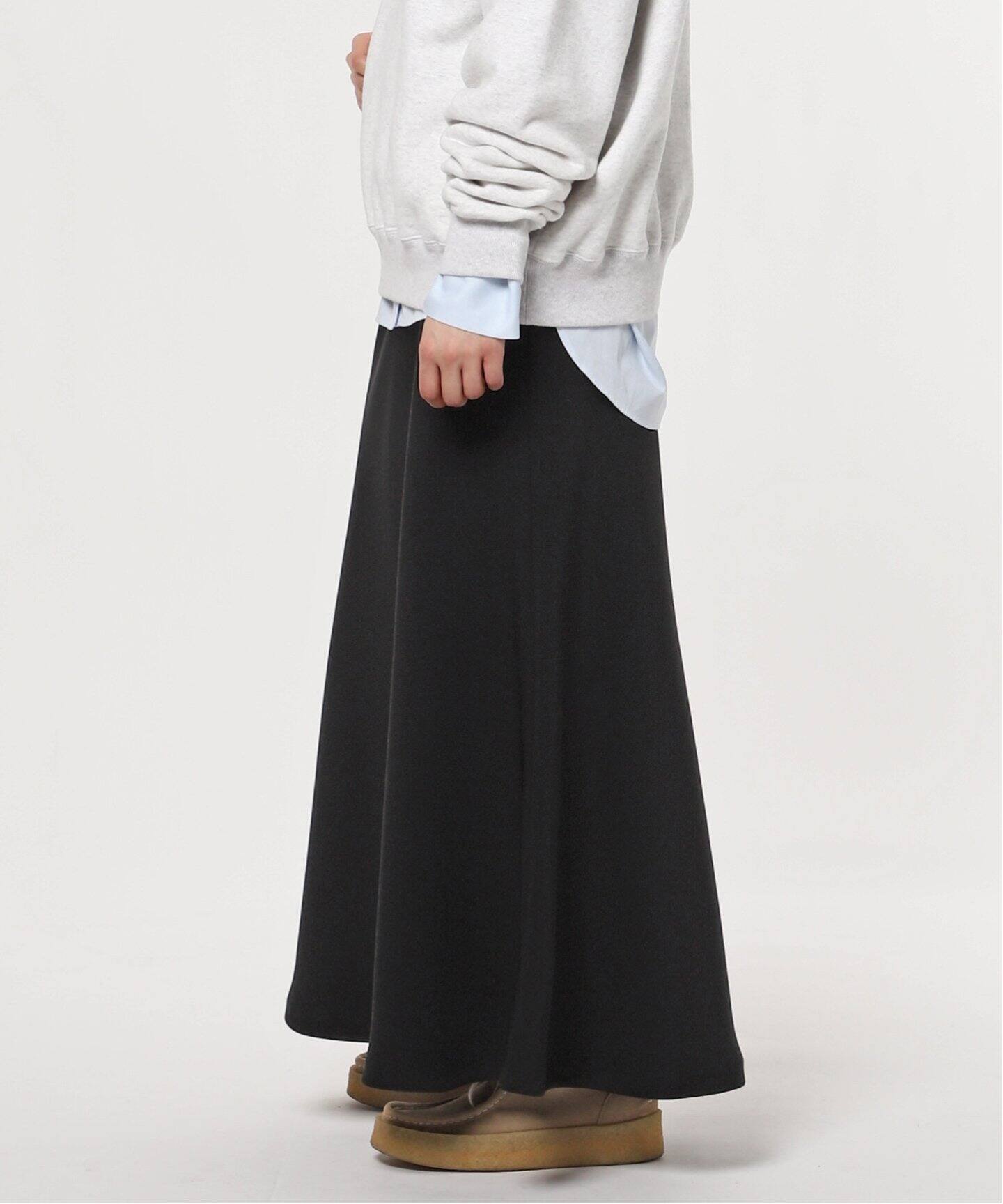追加》SCENTOF ツイルフレアスカート（ロング・マキシ丈スカート）｜AP  