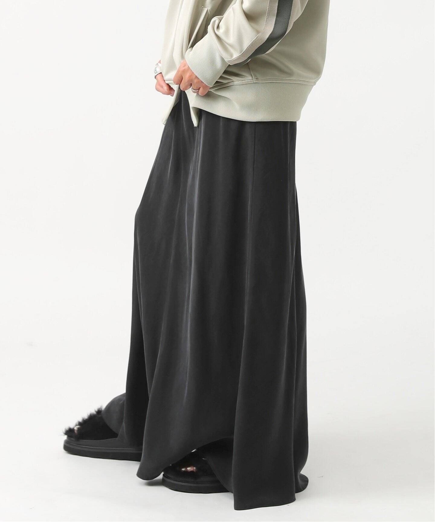 追加3》フィブリルキュプラスカート（ロング・マキシ丈スカート）｜AP  