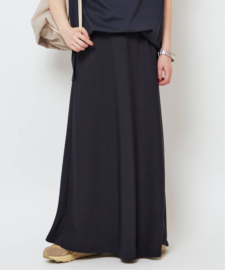 New ツイルフレアスカート（ロング・マキシ丈スカート）｜AP STUDIO  