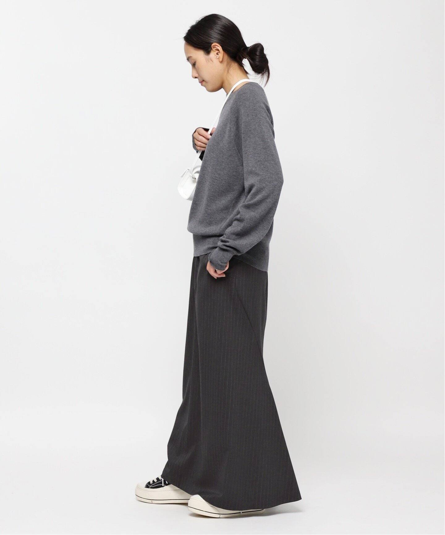 ストライプロングスカート（ロング・マキシ丈スカート）｜AP STUDIO  