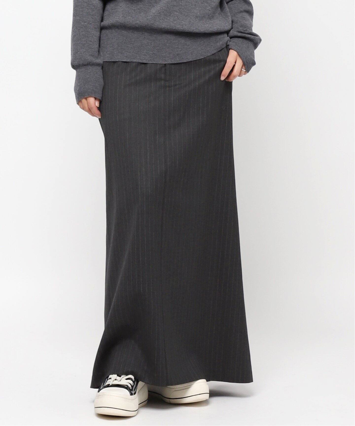 ストライプロングスカート（ロング・マキシ丈スカート）｜AP STUDIO  