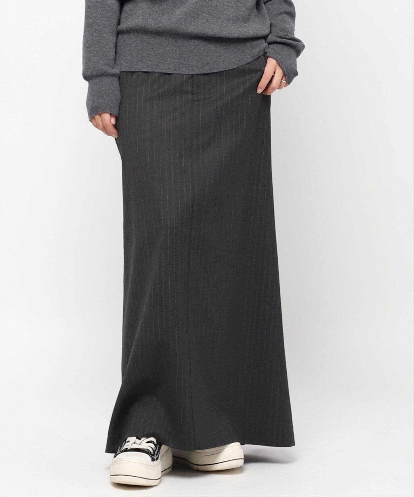 ストライプロングスカート（ロング・マキシ丈スカート）｜AP STUDIO  