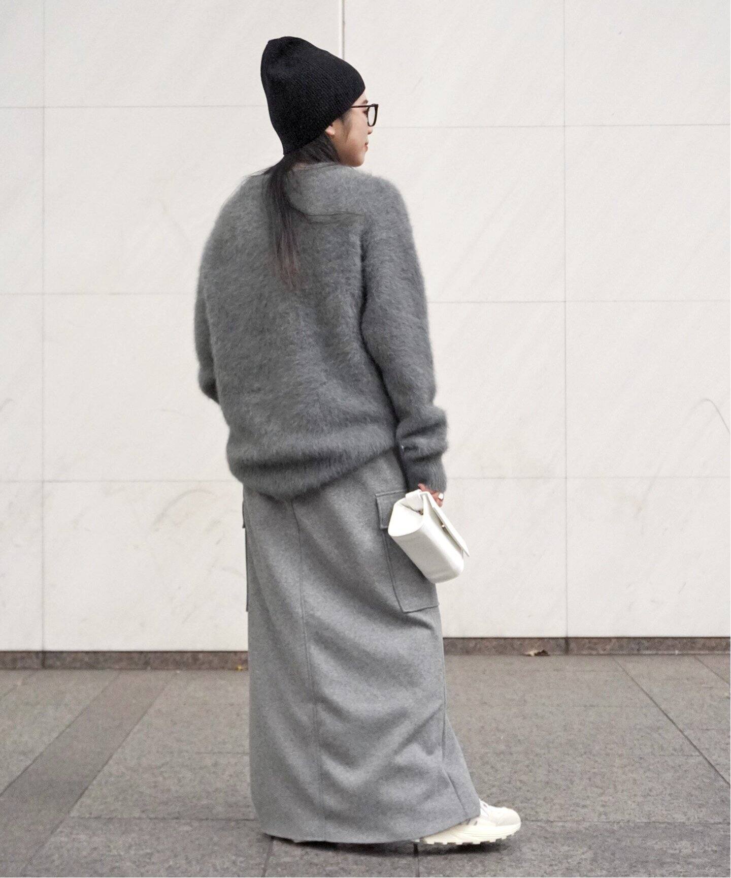 Warm Sweat Cargo Skirt（ロング・マキシ丈スカート）｜AP STUDIO 