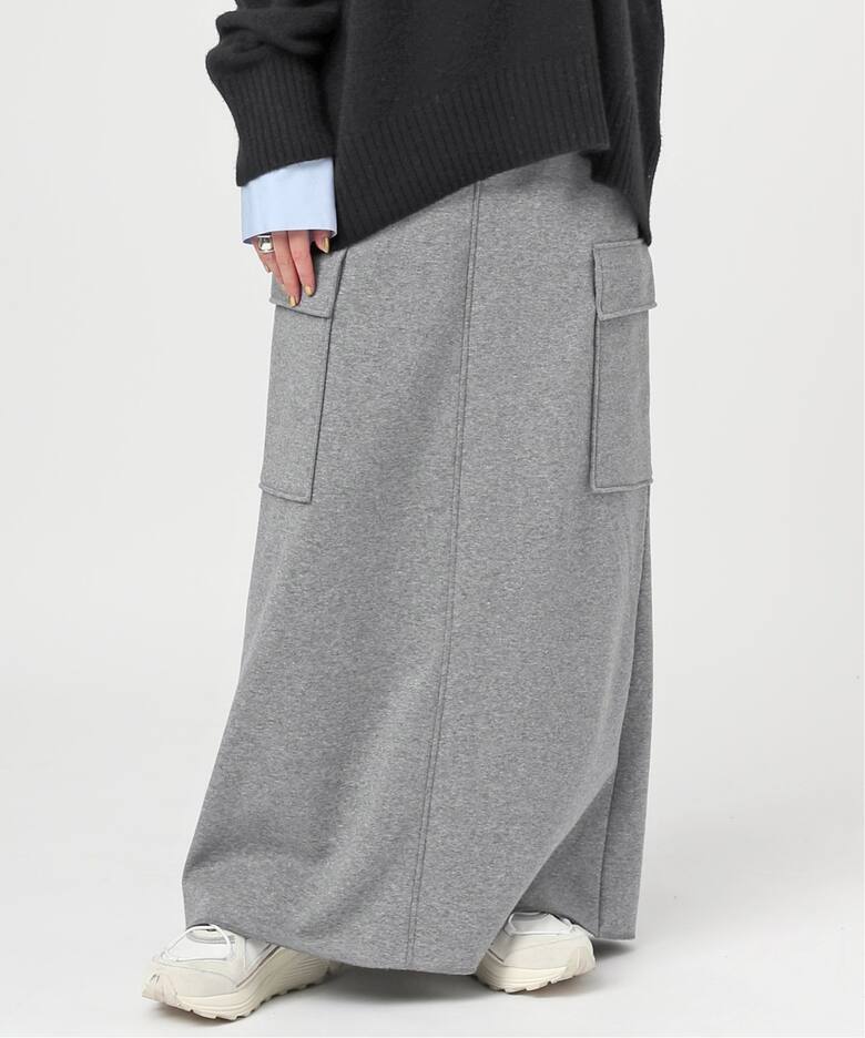 Warm Sweat Cargo Skirt（ロング・マキシ丈スカート）｜AP STUDIO  