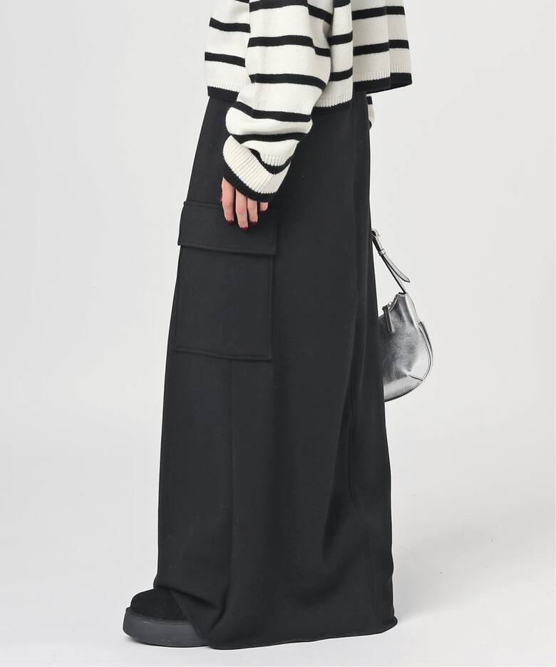 Warm Sweat Cargo Skirt（ロング・マキシ丈スカート）｜AP STUDIO 