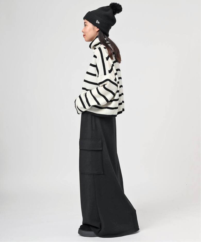 Warm Sweat Cargo Skirt（ロング・マキシ丈スカート）｜AP STUDIO  