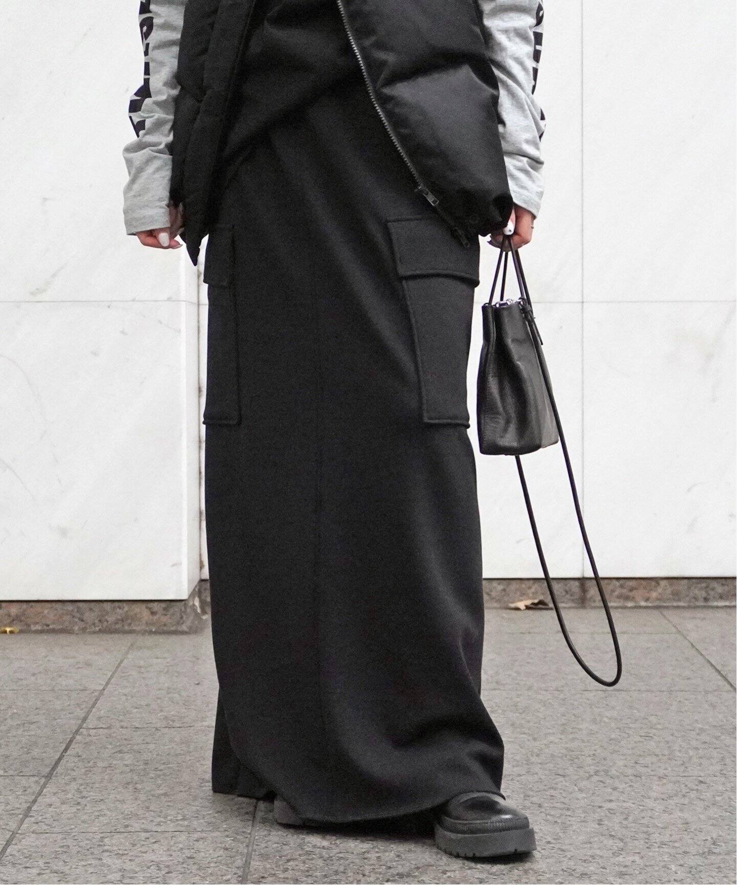Warm Sweat Cargo Skirt（ロング・マキシ丈スカート）｜AP STUDIO  