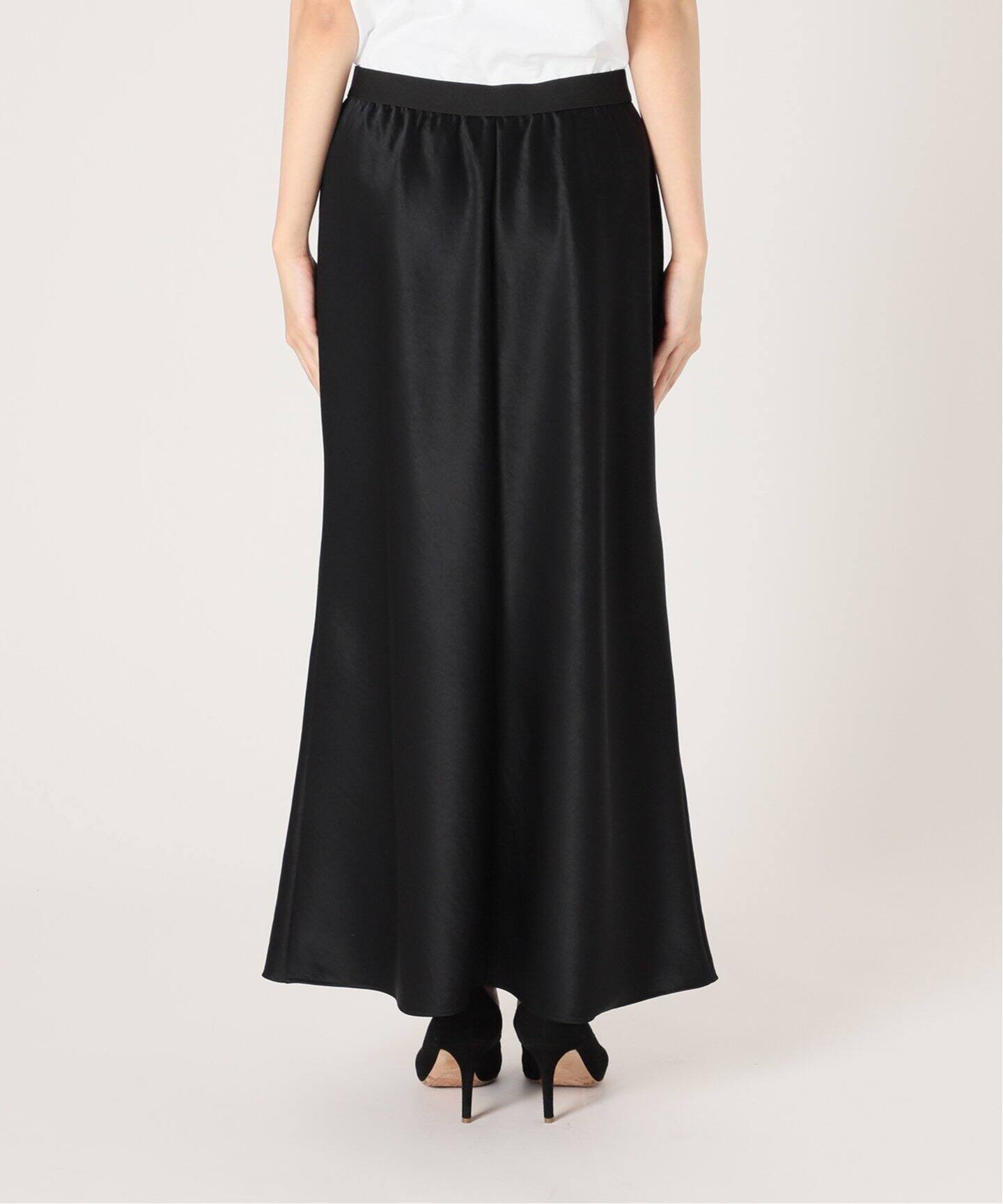 ミニマルサテンスカート（ロング・マキシ丈スカート）｜AP STUDIO  