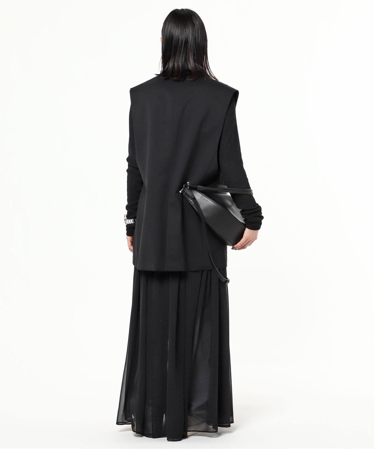 SATORU SASAKI / サトル ササキ】シアーラップスカート（ロング  