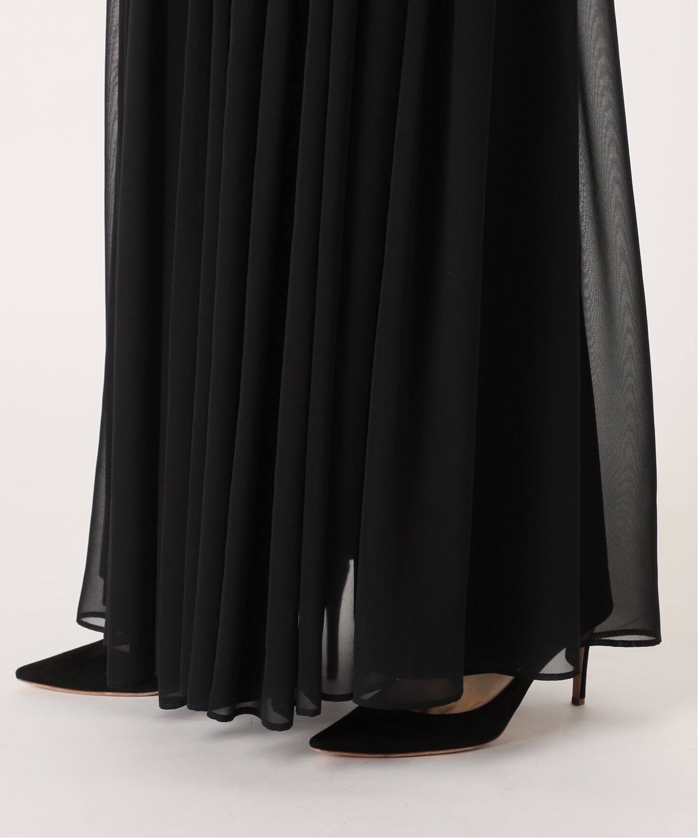 SATORU SASAKI / サトル ササキ】シアーラップスカート（ロング  