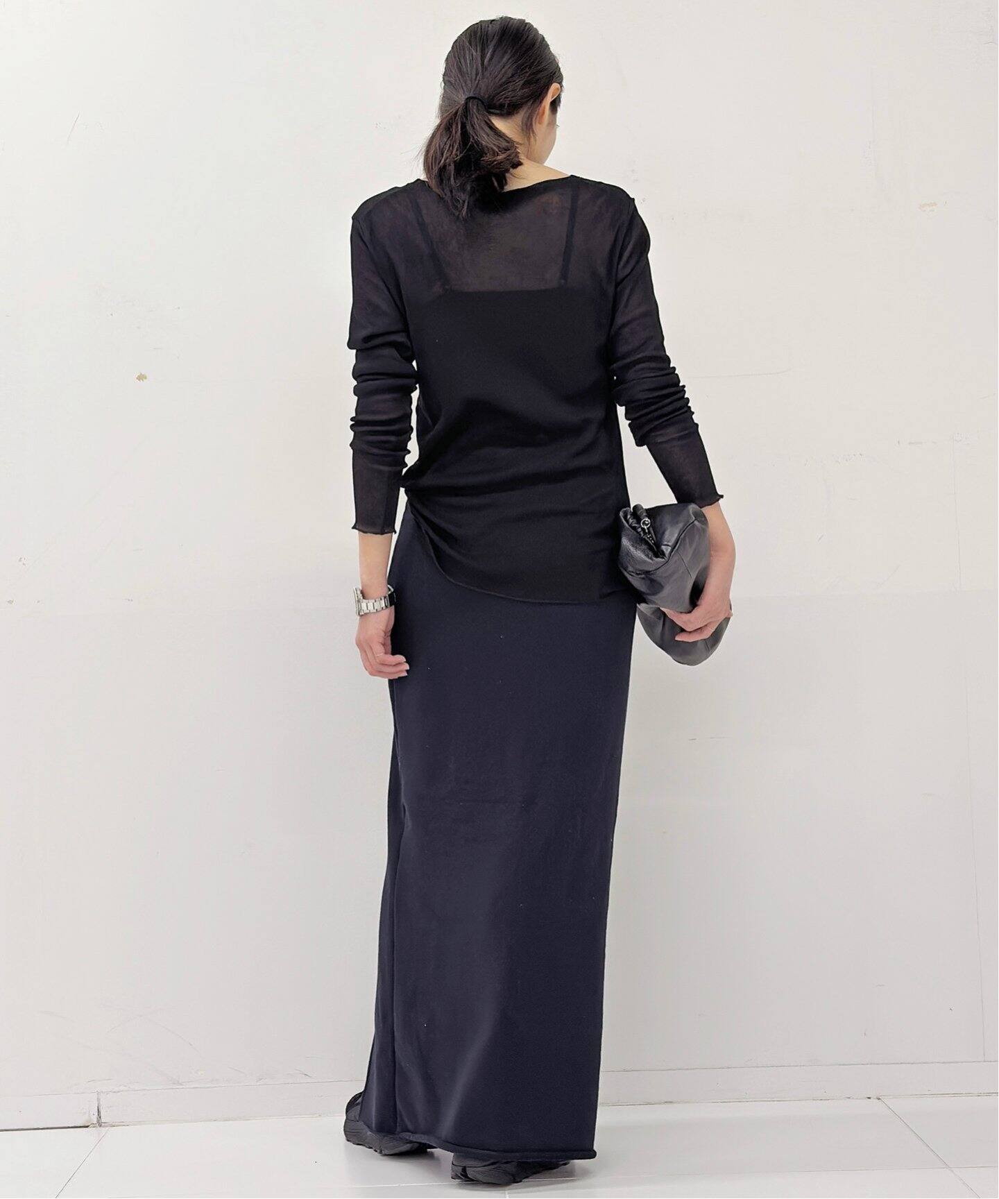 AMERICANA/アメリカーナ】 別注 スウェットタイトスカート（ロング  