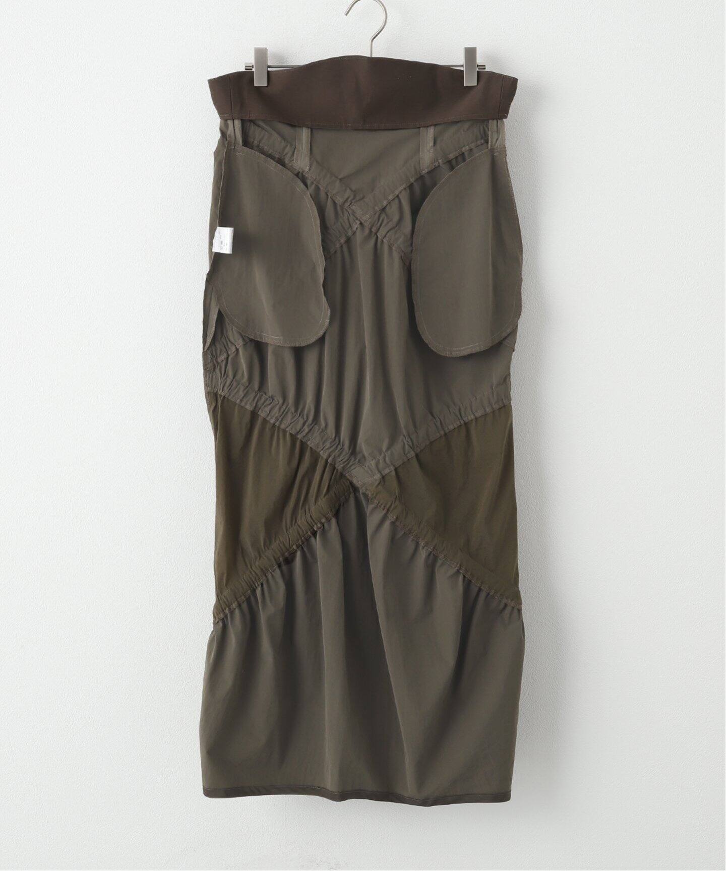 YOHEI OHNO / ヨウヘイ オオノ】 XX Skirt（ロング・マキシ丈スカート  