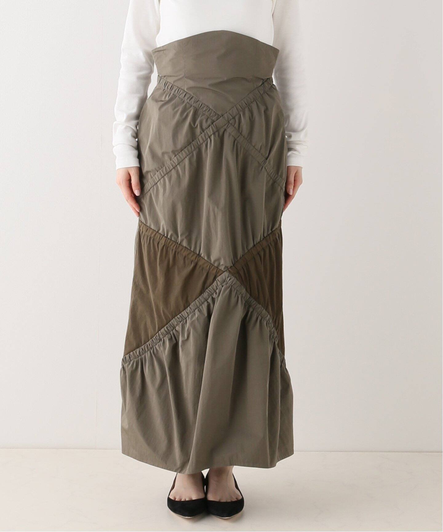 YOHEI OHNO / ヨウヘイ オオノ】 XX Skirt（ロング・マキシ丈スカート  