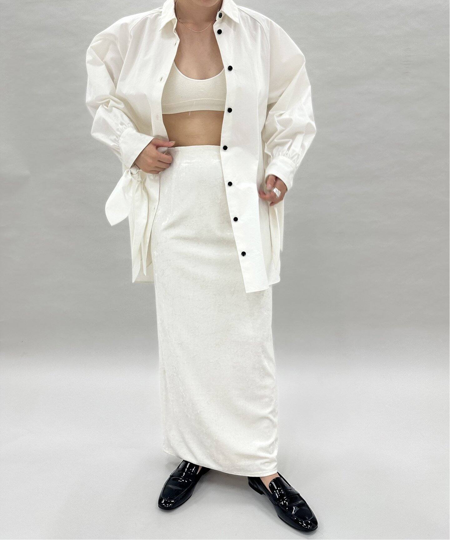 abc ベロア ストレッチタイトスカート（その他スカート）｜EDIT.FOR  