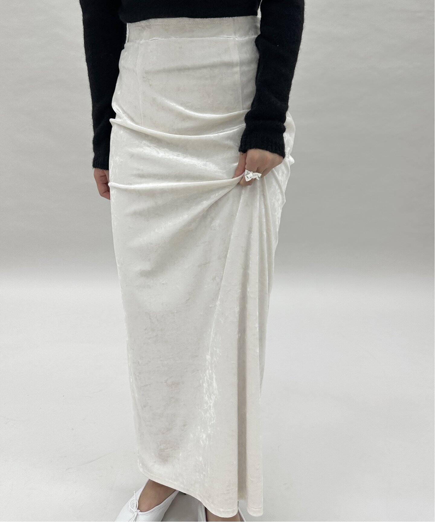 abc ベロア ストレッチタイトスカート（その他スカート）｜EDIT.FOR  