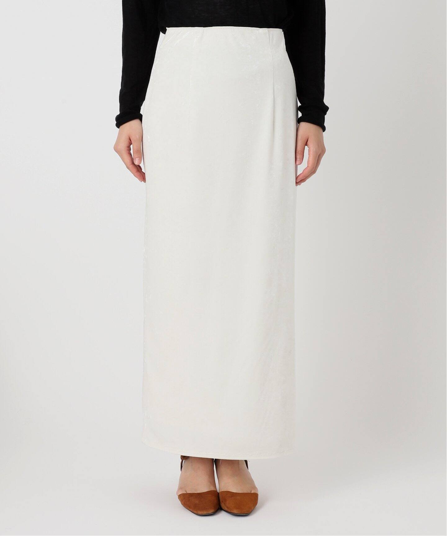 abc ベロア ストレッチタイトスカート（その他スカート）｜EDIT  