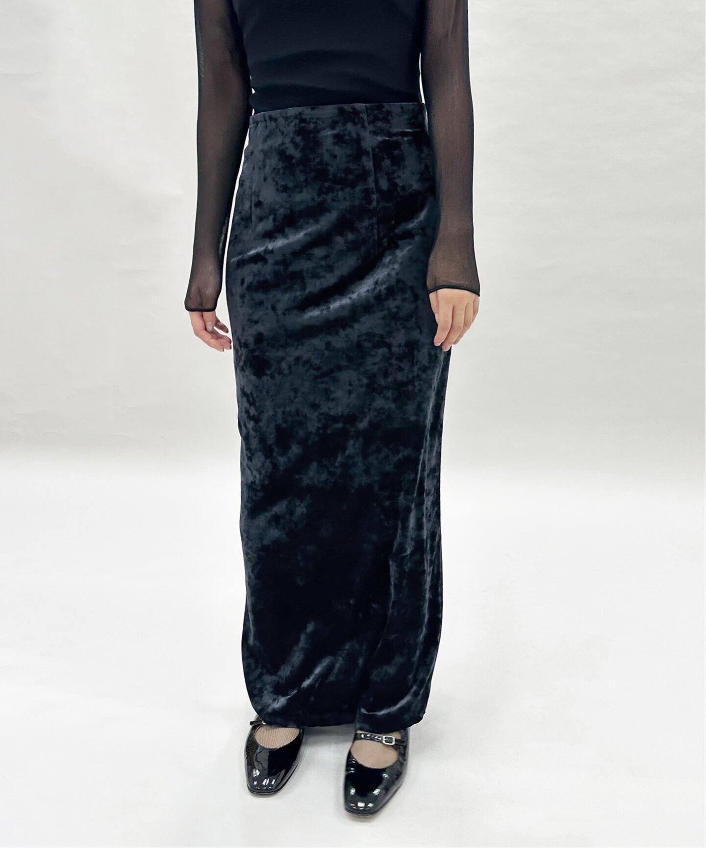 abc ベロア ストレッチタイトスカート（その他スカート）｜EDIT  