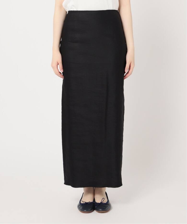 追加》abc バックスリット ストレッチタイトスカート（ロング・マキシ  