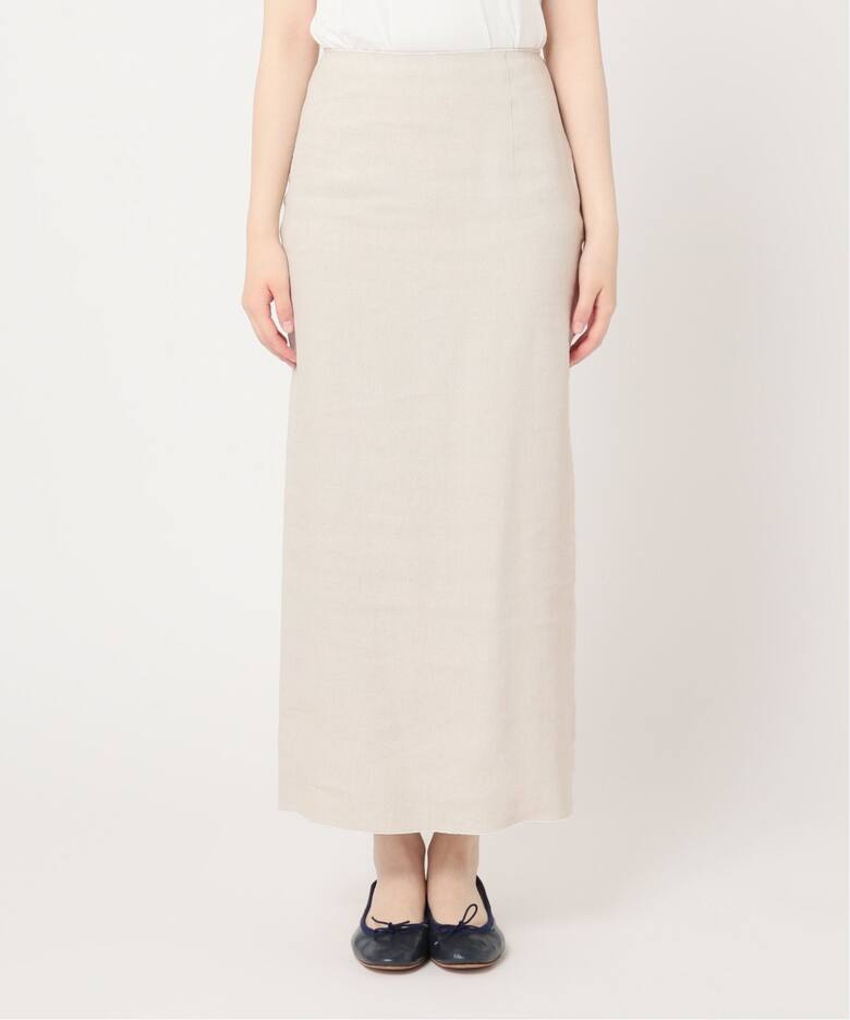 追加》abc バックスリット ストレッチタイトスカート（ロング・マキシ  